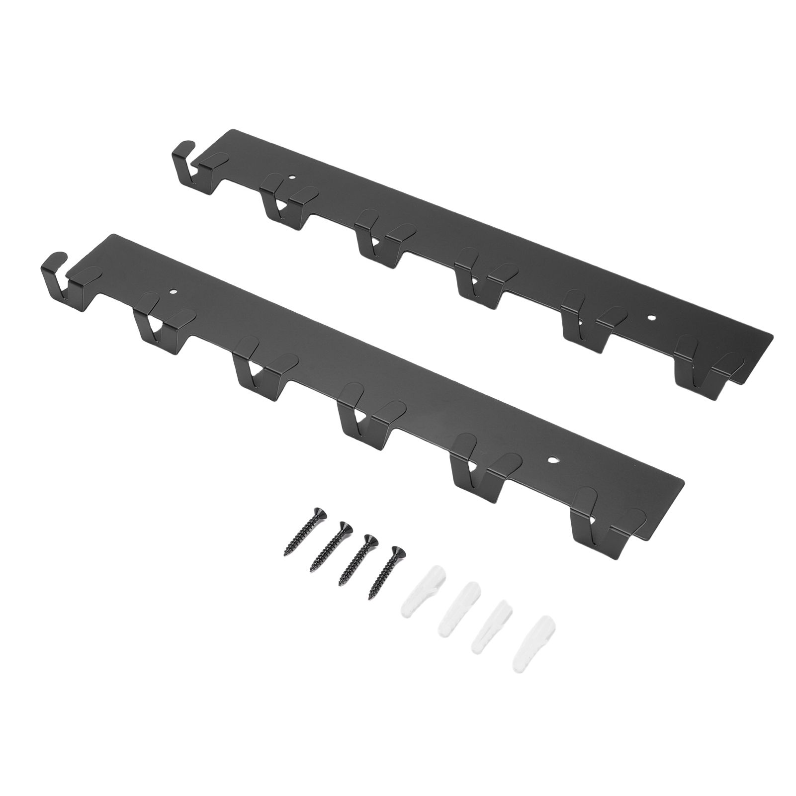 2PCS Key Holder for Wall Iron Wall Mounted Key Organizer Hanger Rack with 6 view 9