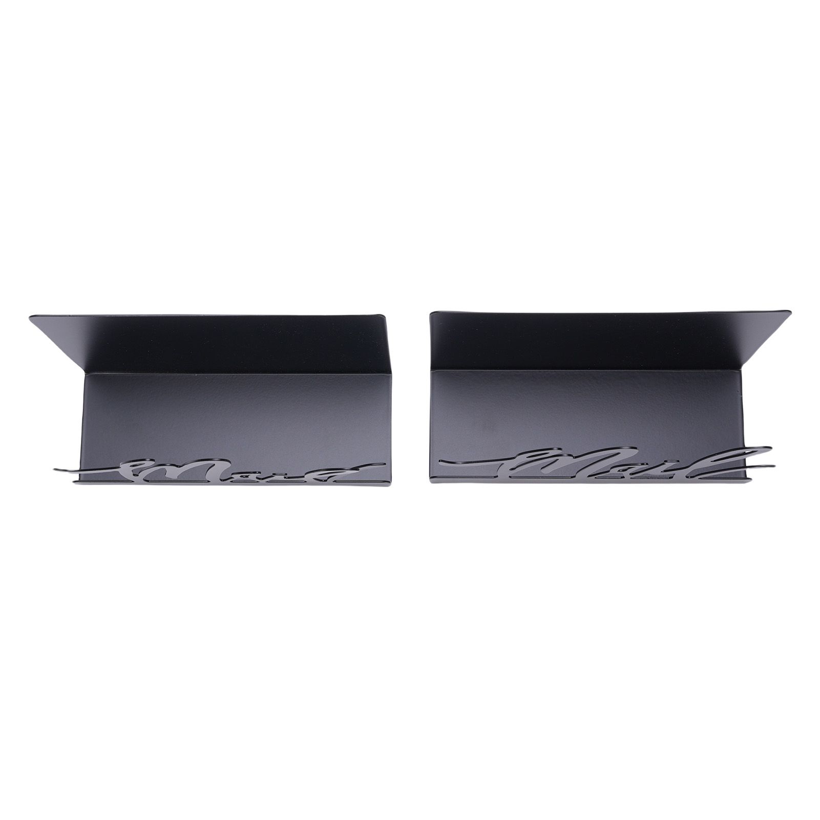 Mail Countertop Holder Anti Slip Base Stylish Metal Desk Mail Organizer for view 2