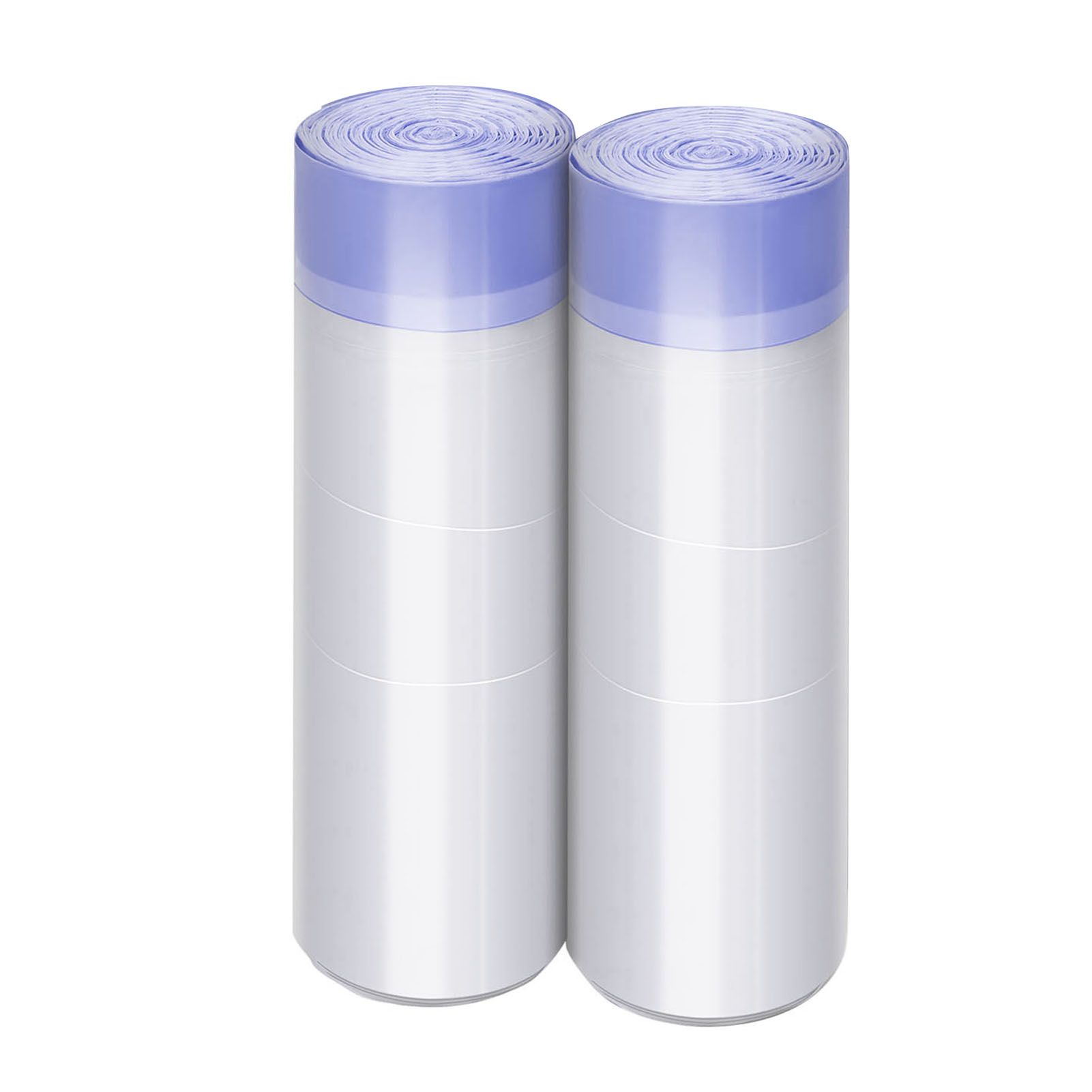 13 Gallon Drawstring Trash Bags HDPE Scented Strong Disposable Small Garbage view 3