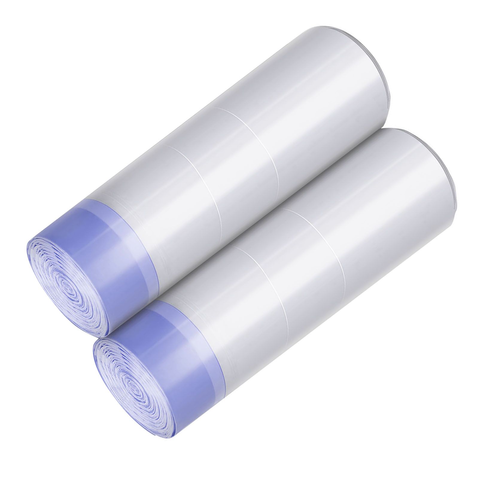 13 Gallon Drawstring Trash Bags HDPE Scented Strong Disposable Small Garbage view 4