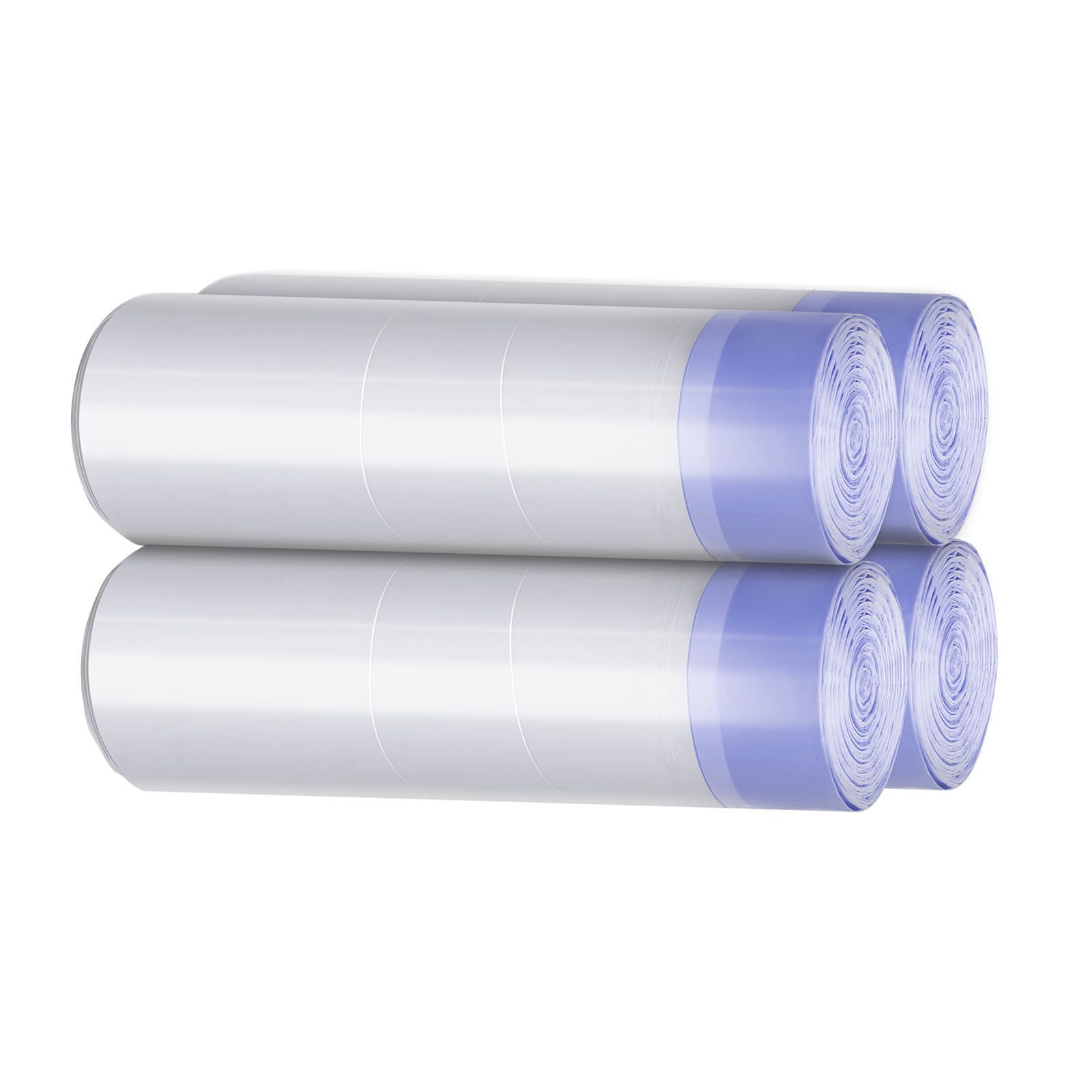 13 Gallon Drawstring Trash Bags HDPE Scented Strong Disposable Small Garbage view 4