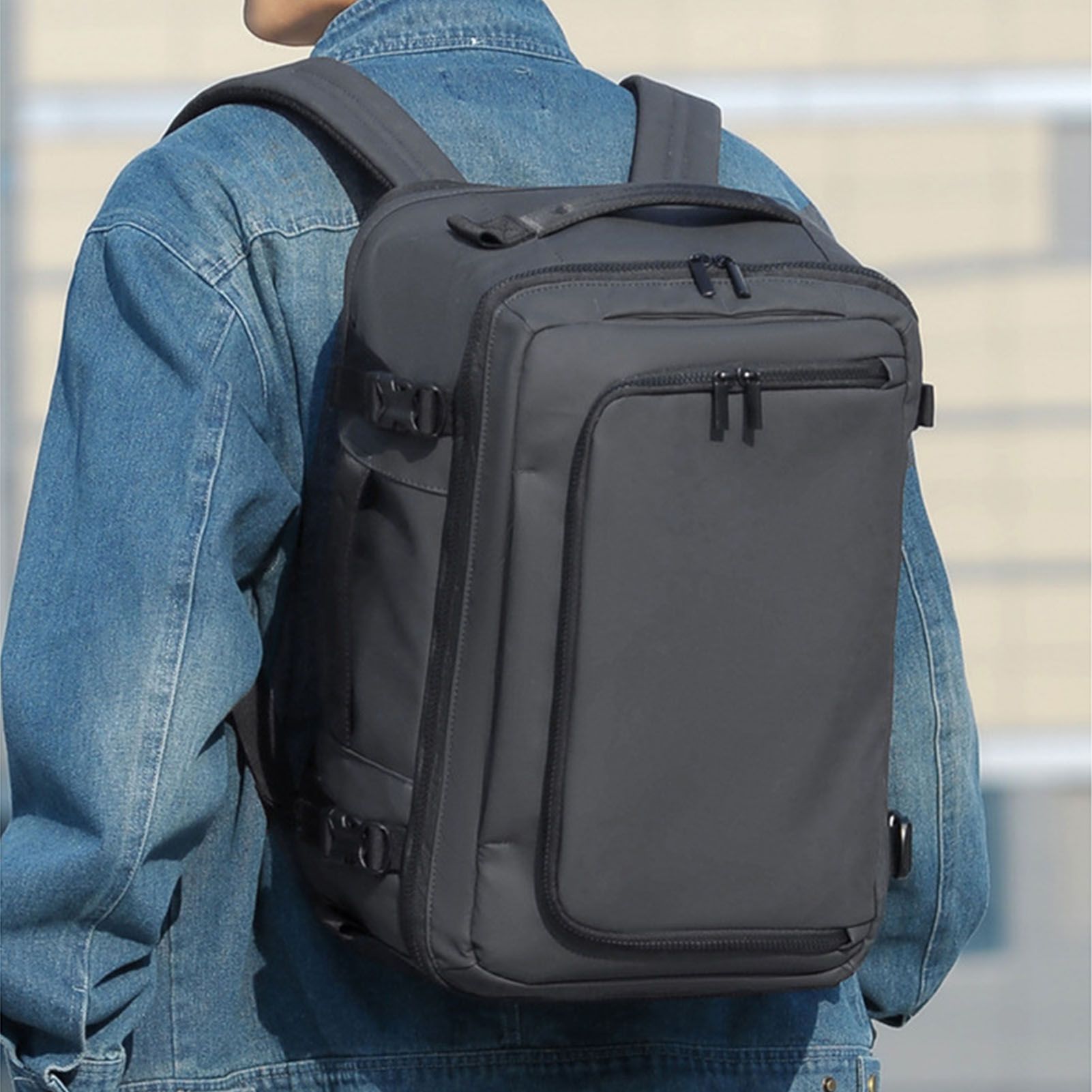 Travel Backpack 20 to 35L Waterproofing 180° Opening Multifuncitonal 16 Inch view 11
