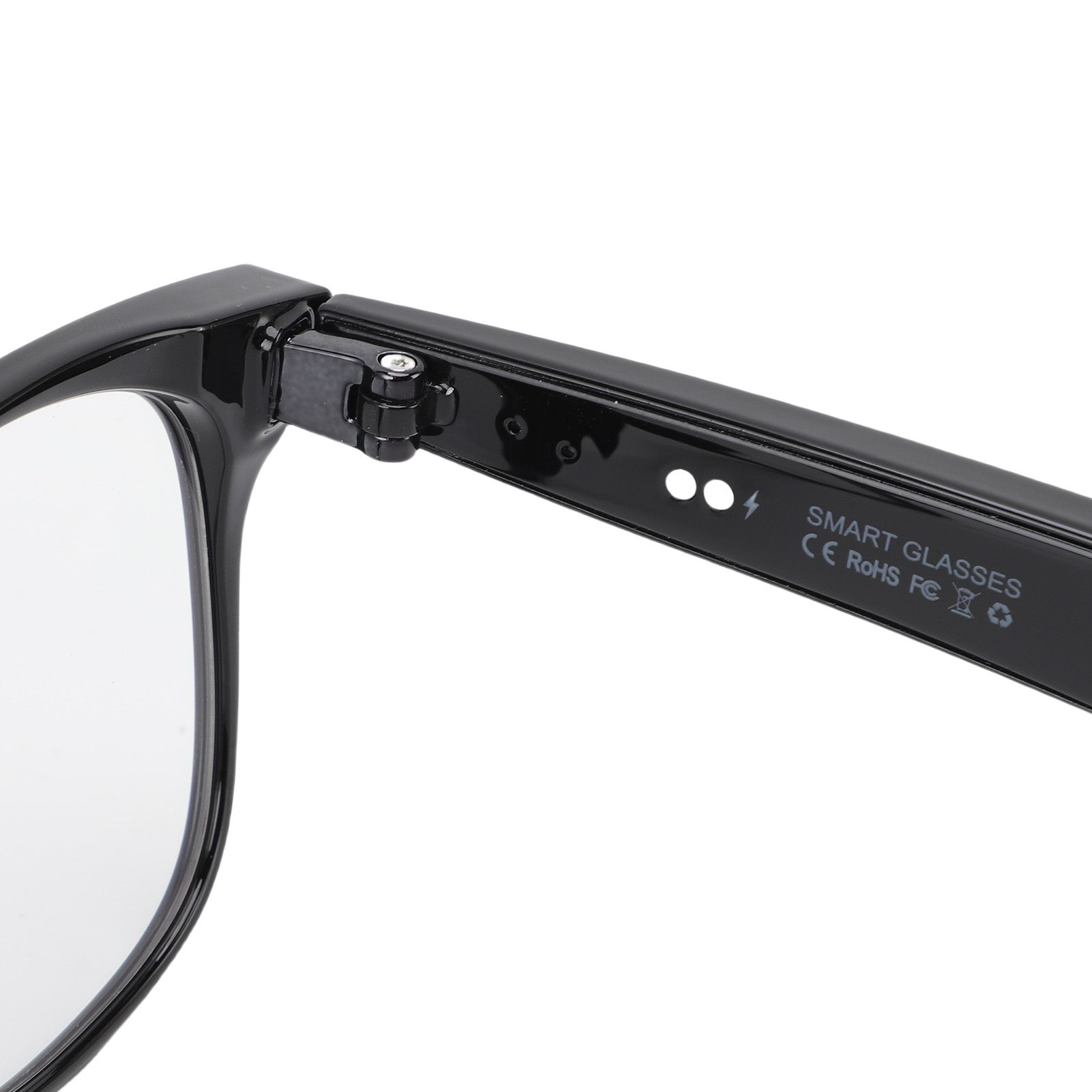 AI Translator Glasses Bluetooth 134 Languages Real Time Translation Blue view 2