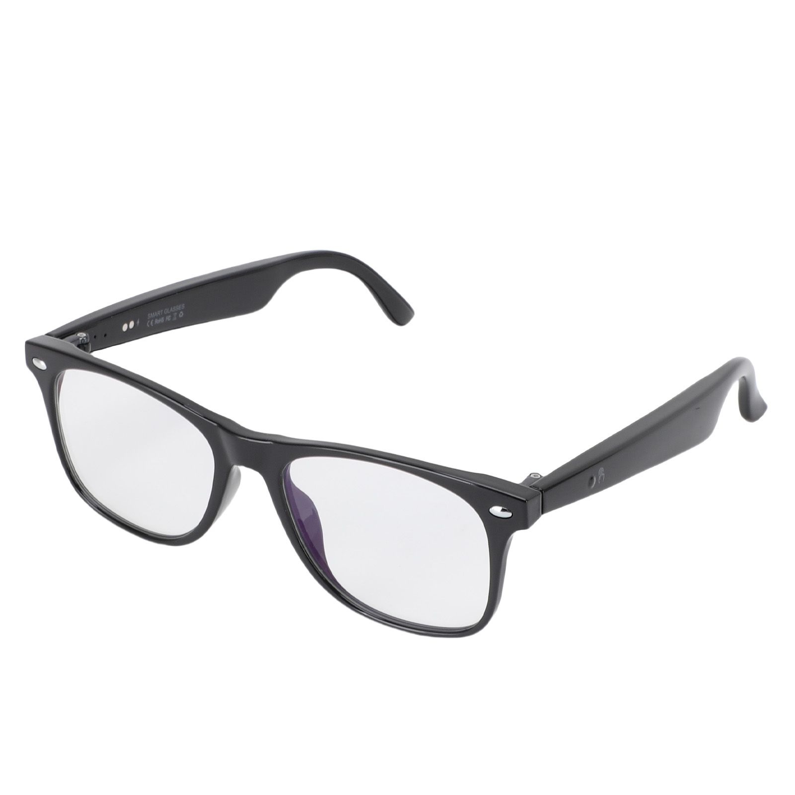AI Translator Glasses Bluetooth 134 Languages Real Time Translation Blue view 4