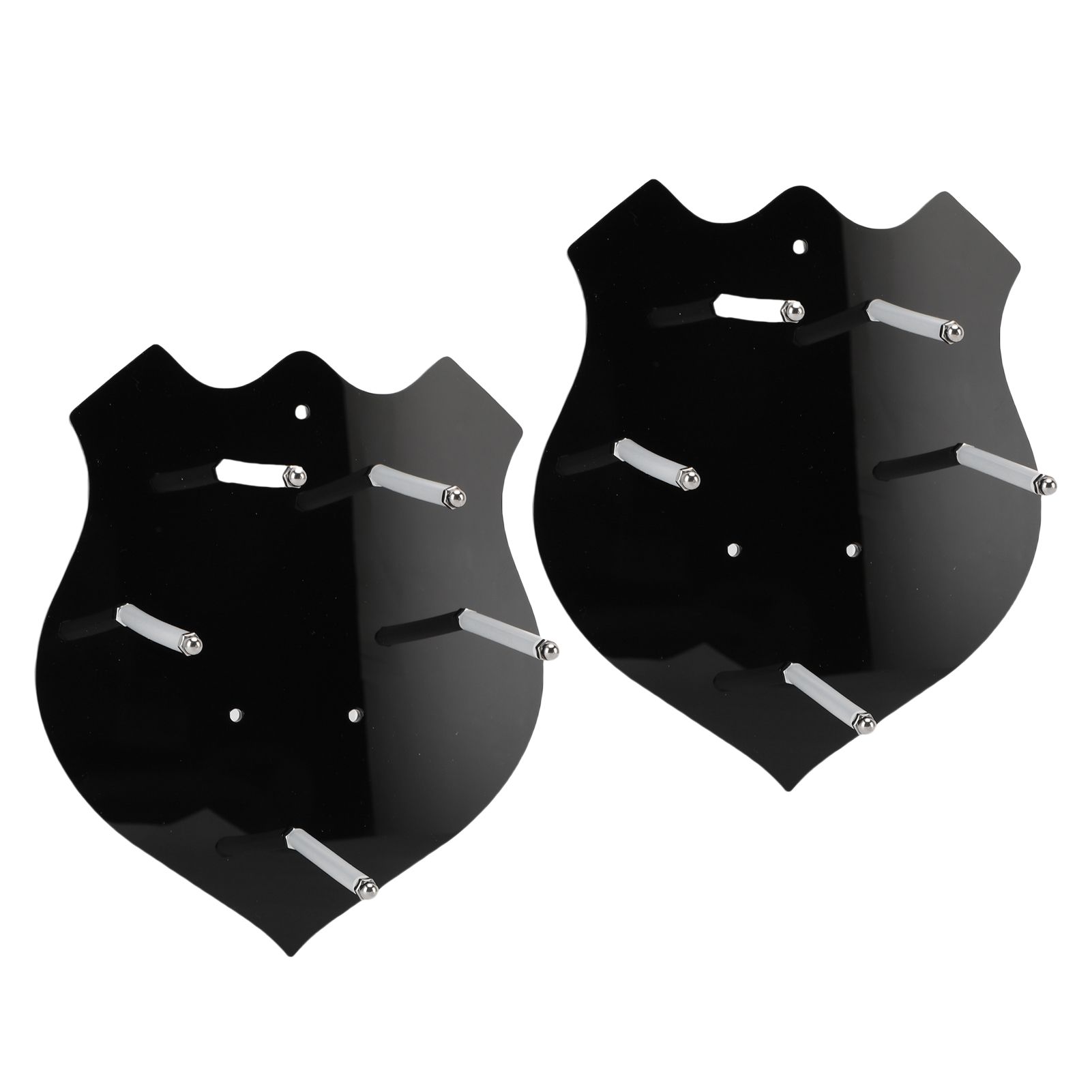2pcs Sword Wall Mount Acrylic Sword Stand Hanger Rack Axe Holder Multipurpose view 6