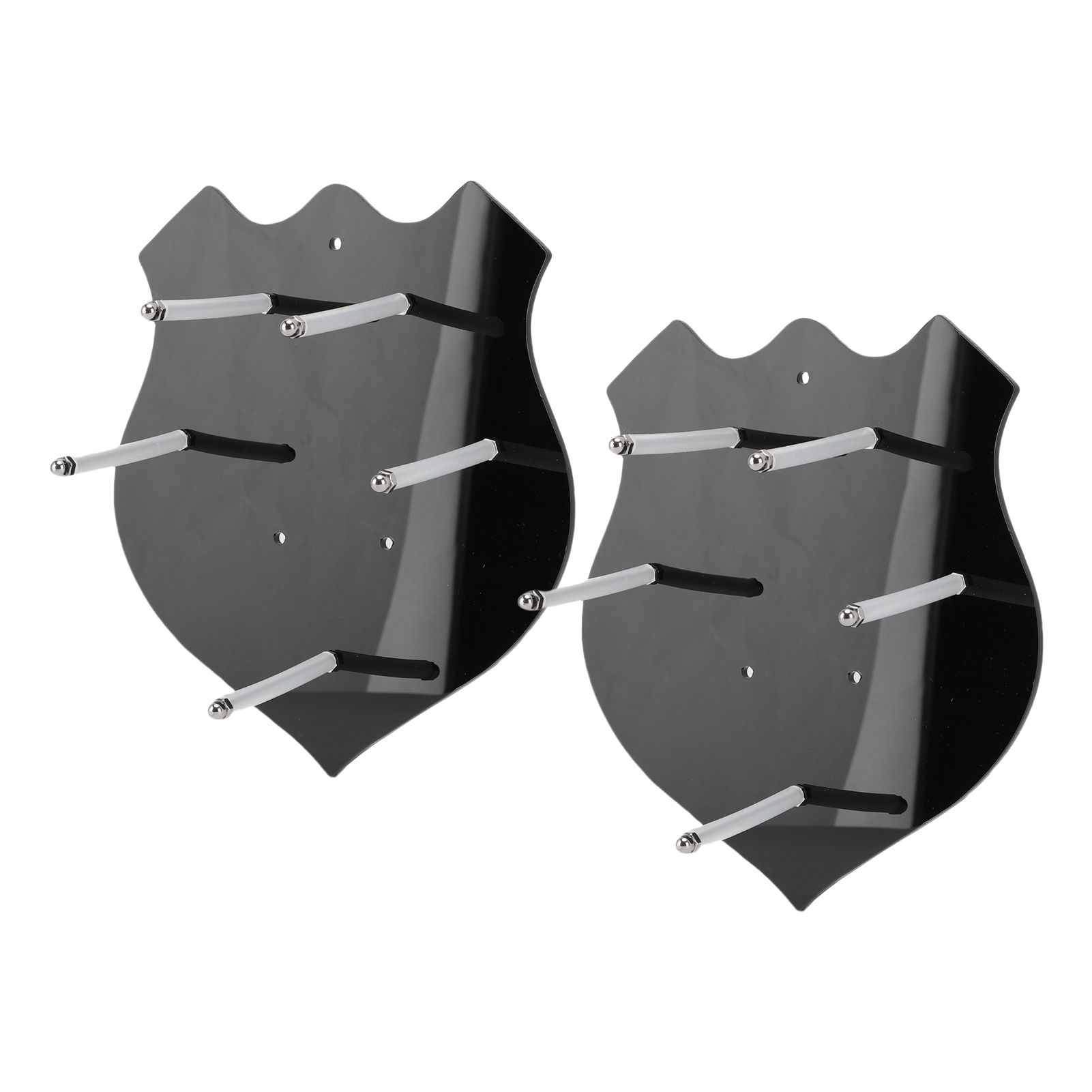 2pcs Sword Wall Mount Acrylic Sword Stand Hanger Rack Axe Holder Multipurpose view 8