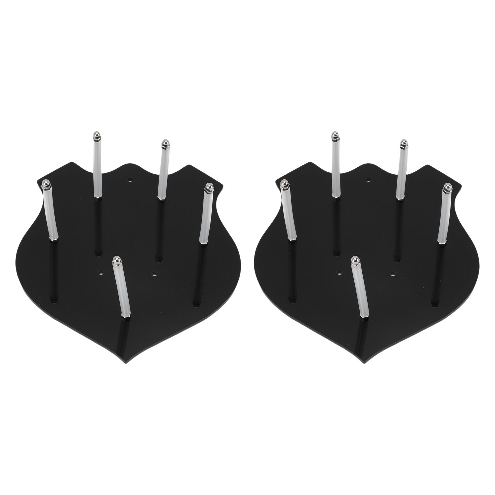 2pcs Sword Wall Mount Acrylic Sword Stand Hanger Rack Axe Holder Multipurpose view 9