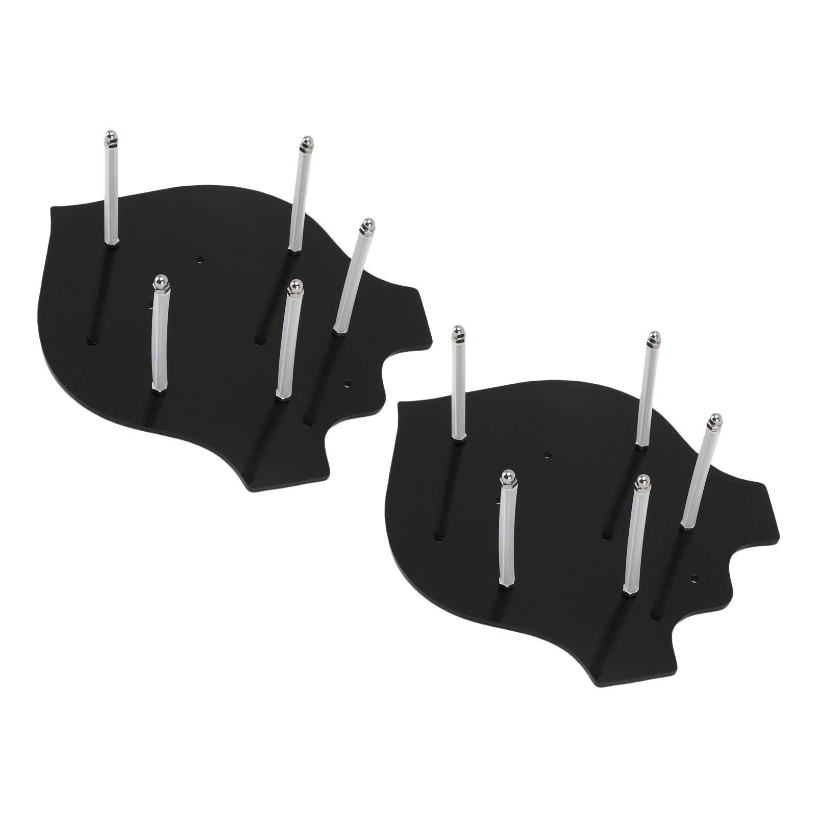 2pcs Sword Wall Mount Acrylic Sword Stand Hanger Rack Axe Holder Multipurpose view 10