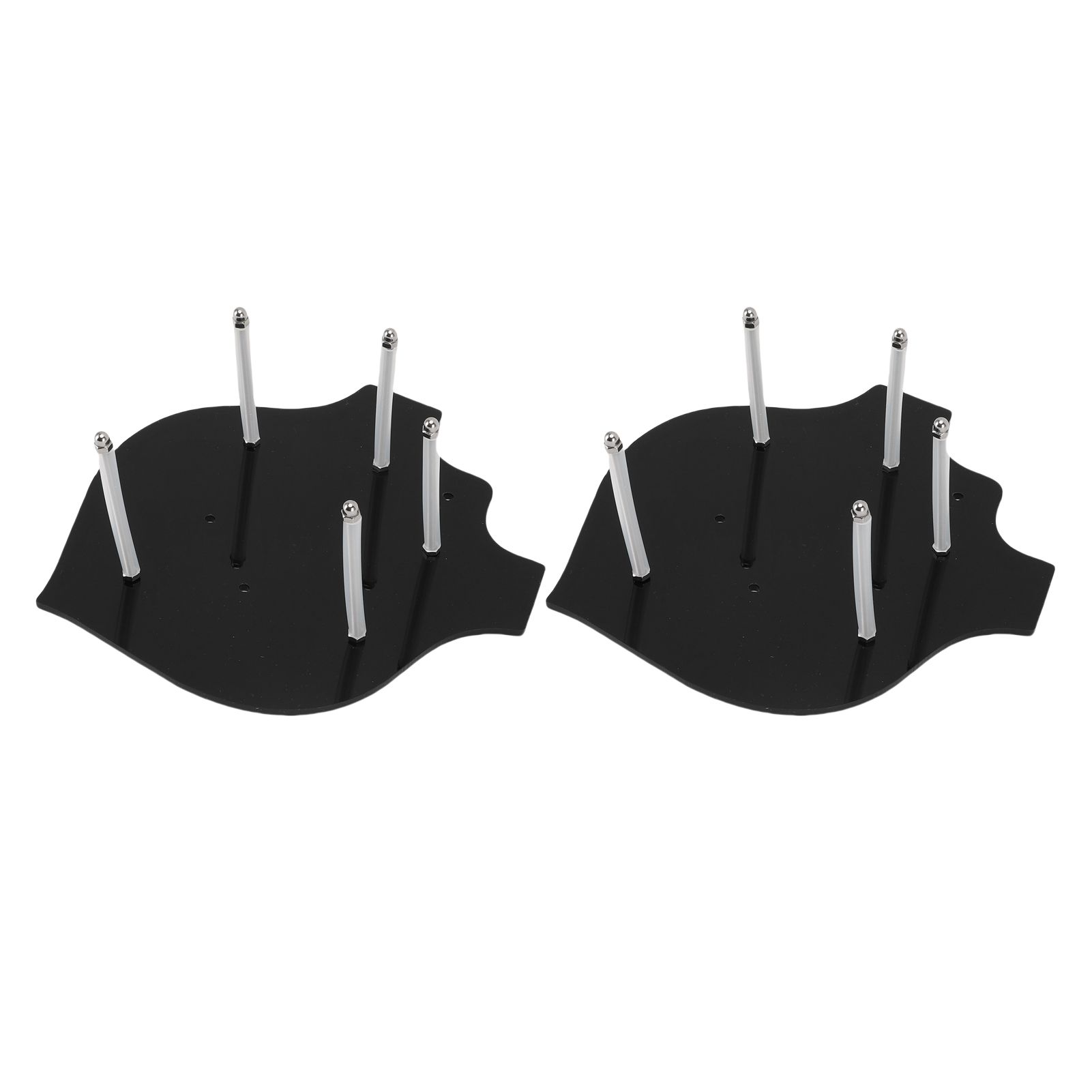 2pcs Sword Wall Mount Acrylic Sword Stand Hanger Rack Axe Holder Multipurpose view 12