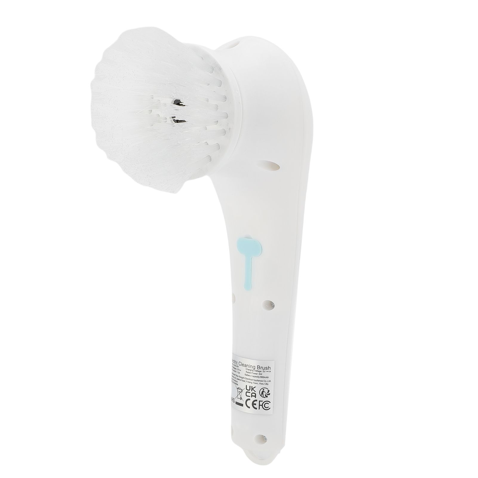 Electric Spin Scrubber Cordless Cleaning Brush Scrubber with 5 Brush Heads for view 7