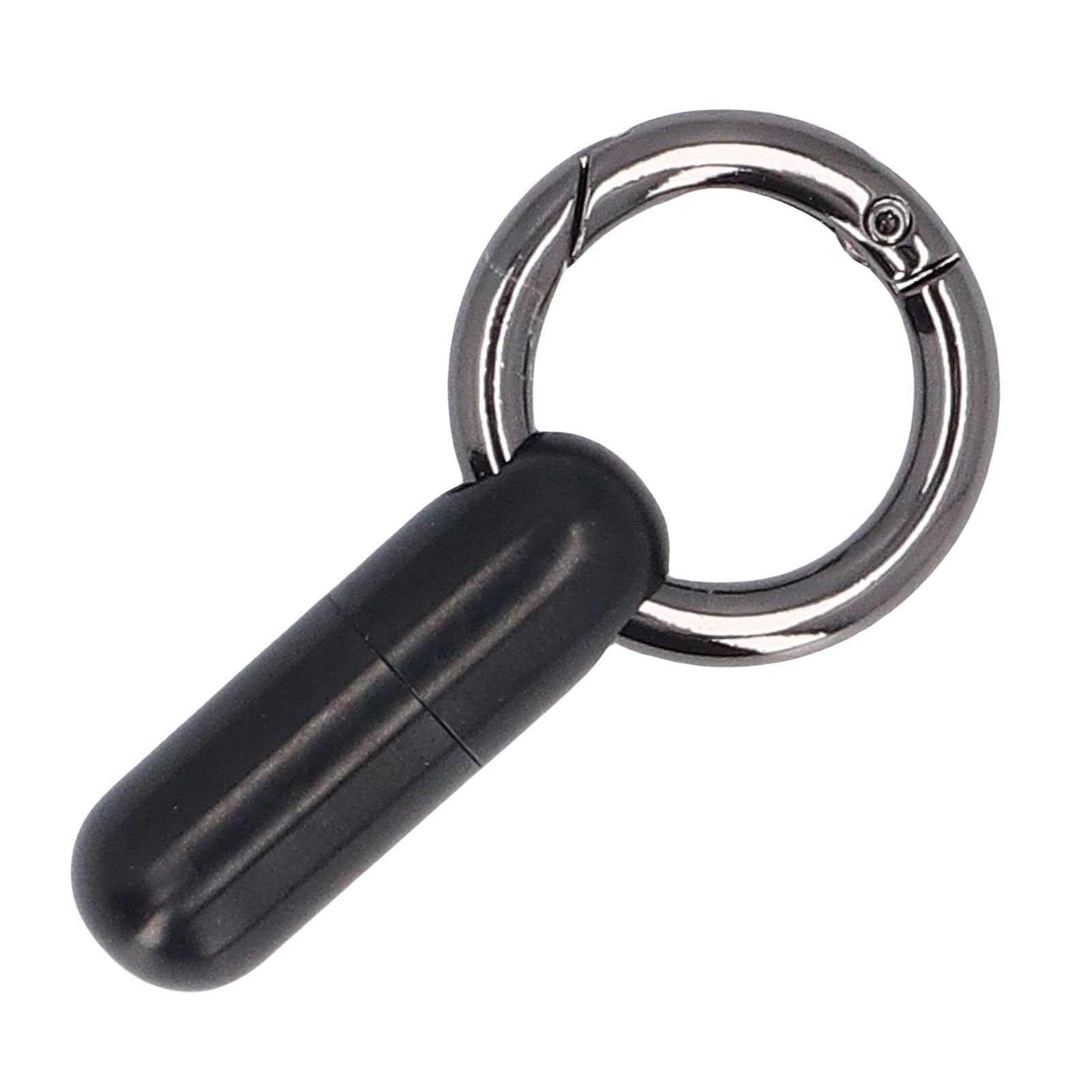 2PCS Portable Capsules Case Stainless Steel Airtight Keychain Capsule view 12