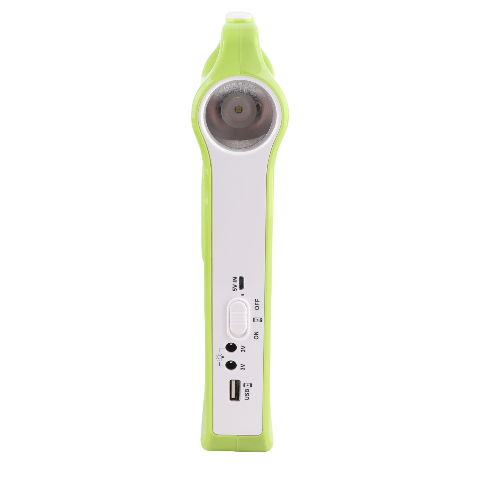 Portable Solar Camping Lantern LED Light Rechargeable 1200mAh Battery Green view 6