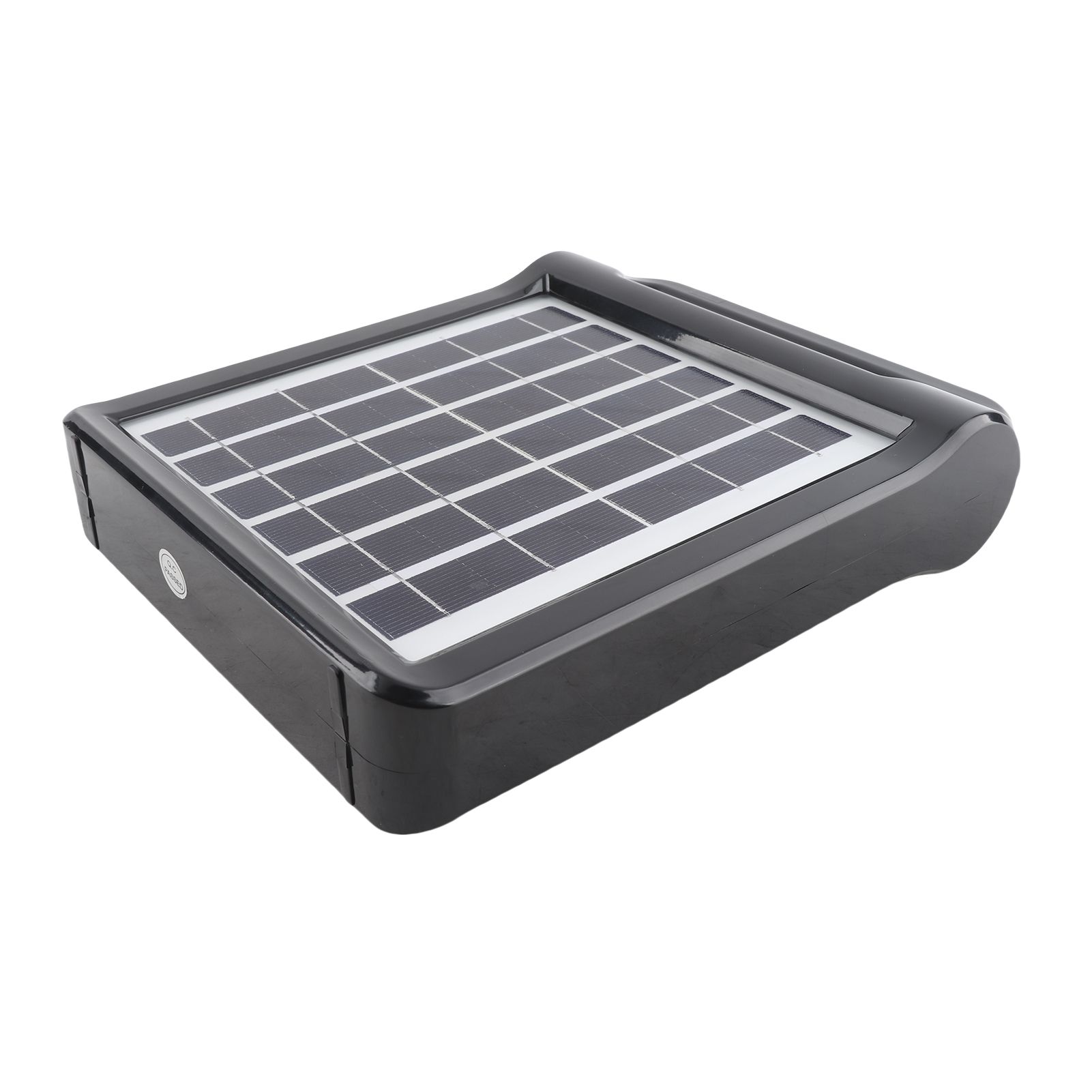 Portable Solar Camping Lantern LED Light Rechargeable 1200mAh Battery Black view 4