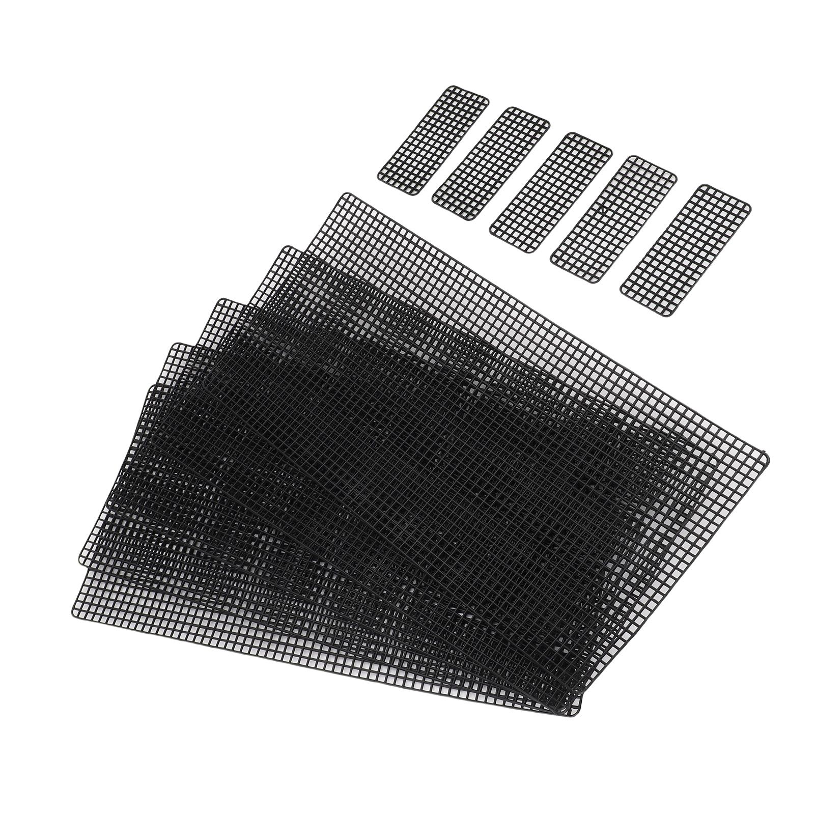 20pcs Plastic Mesh Canvas Sheets for Embroidery Crafting Crochet Purse Making view 6