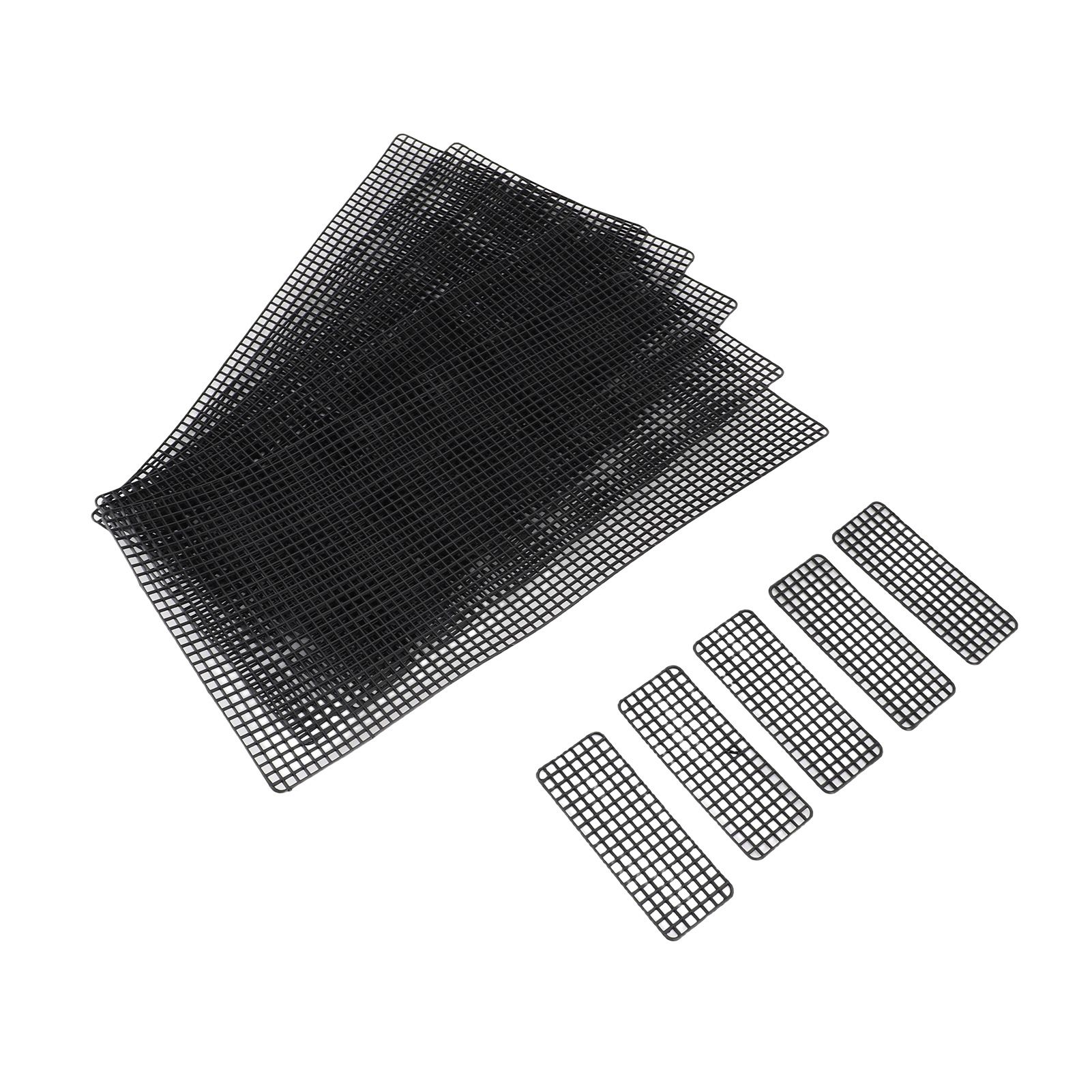 20pcs Plastic Mesh Canvas Sheets for Embroidery Crafting Crochet Purse Making view 9
