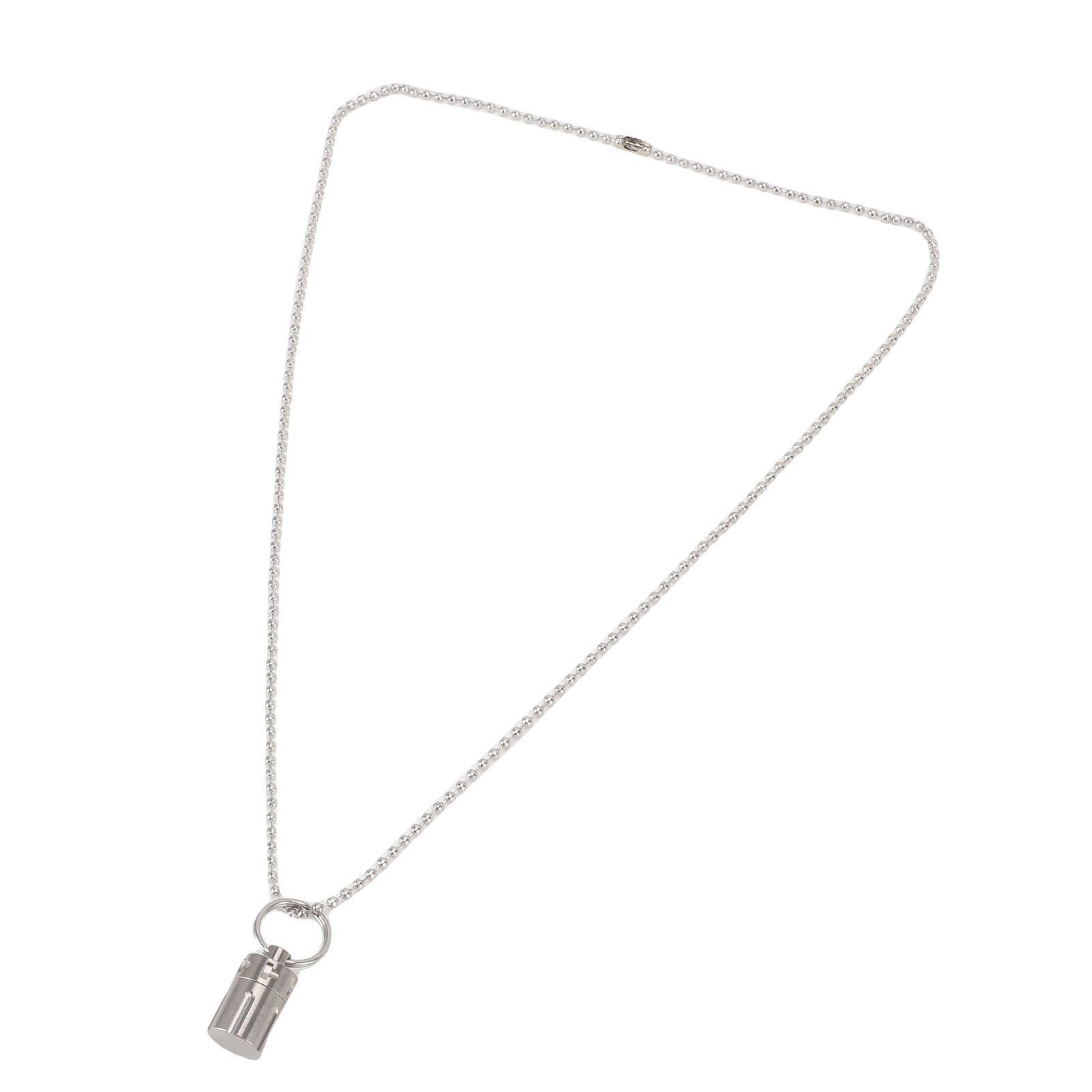 Mini Container Ti Alloy Metal Portable Powder Holder Small Case Keyring for view 4