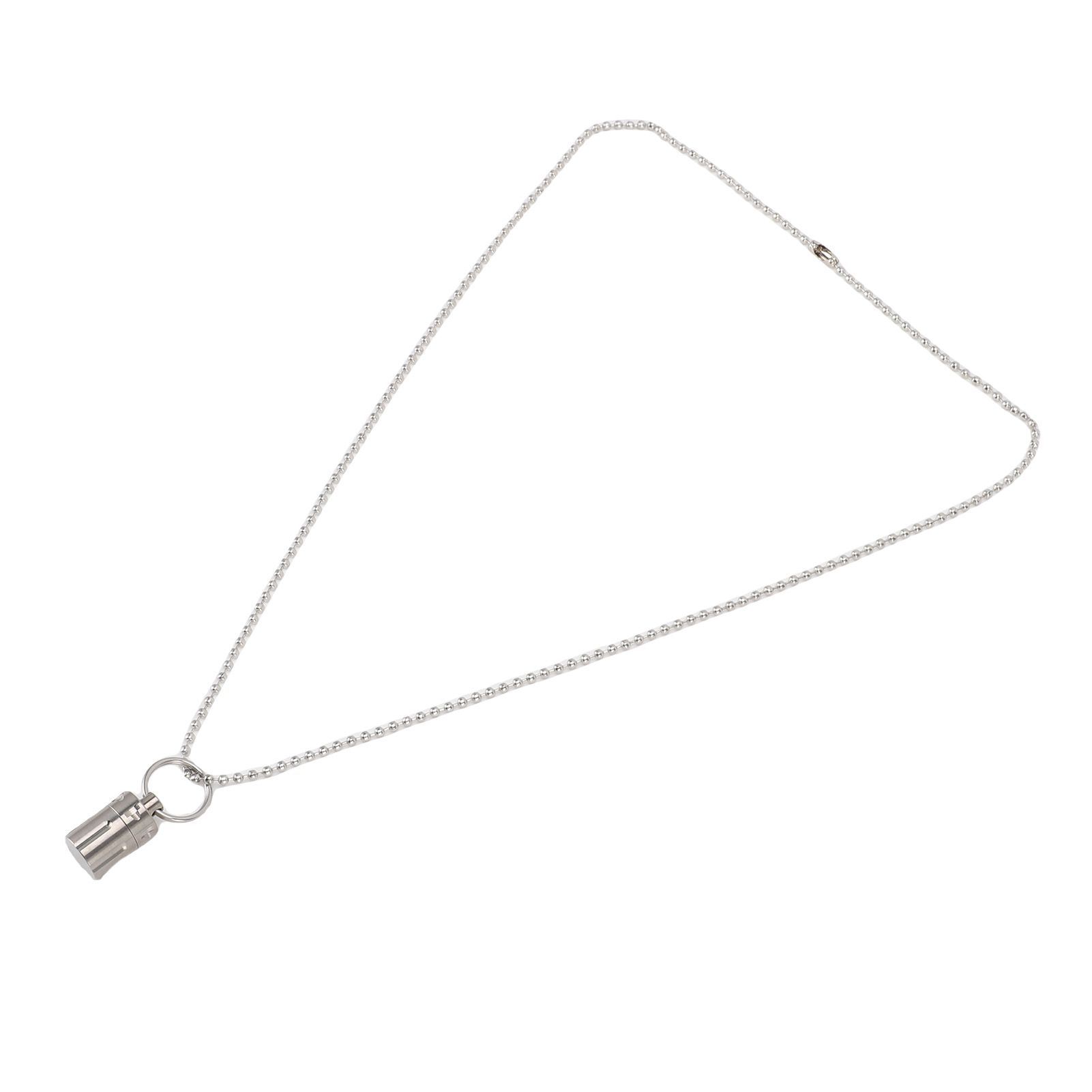 Mini Container Ti Alloy Metal Portable Powder Holder Small Case Keyring for view 10