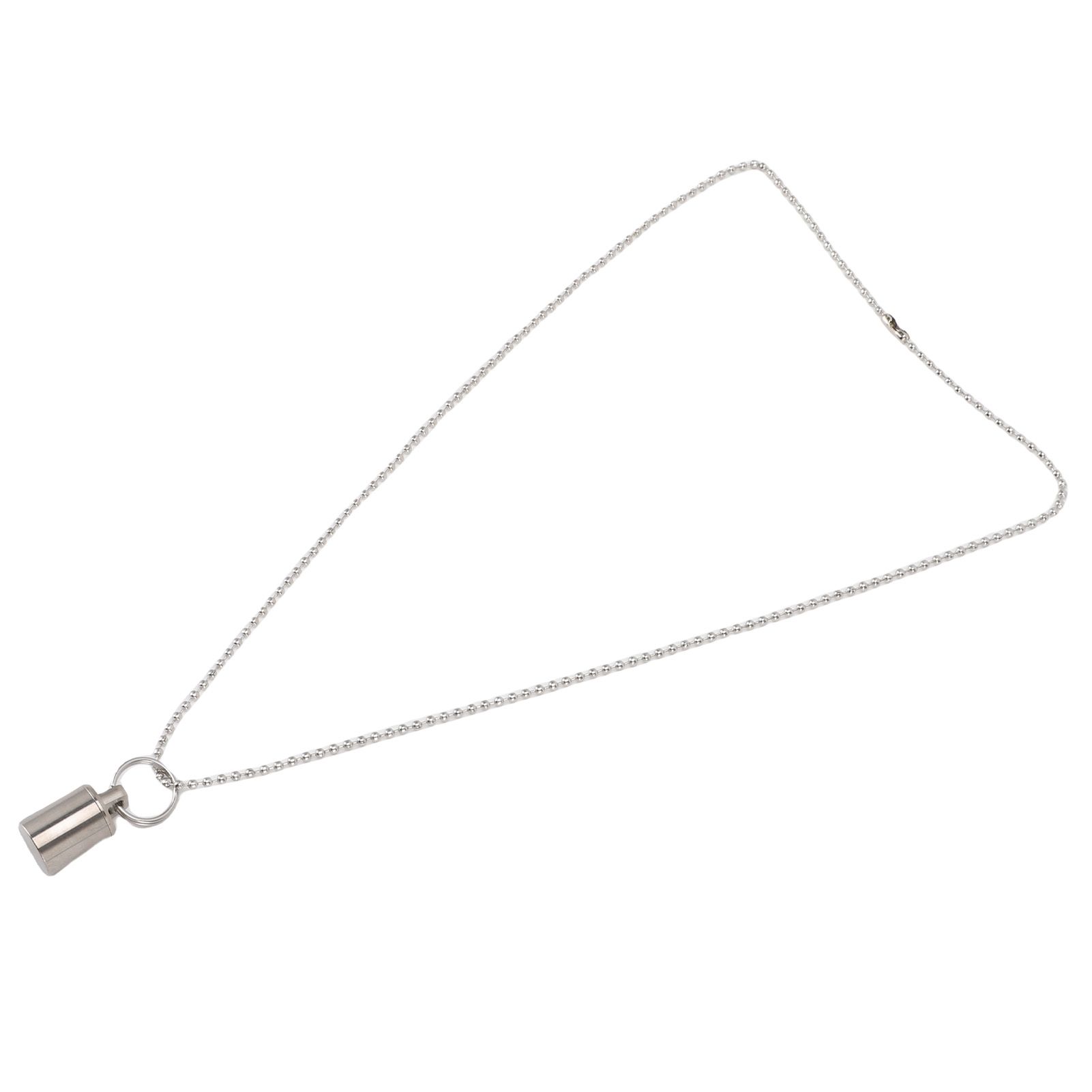 Mini Container Ti Alloy Metal Portable Powder Holder Small Case Keyring for view 10