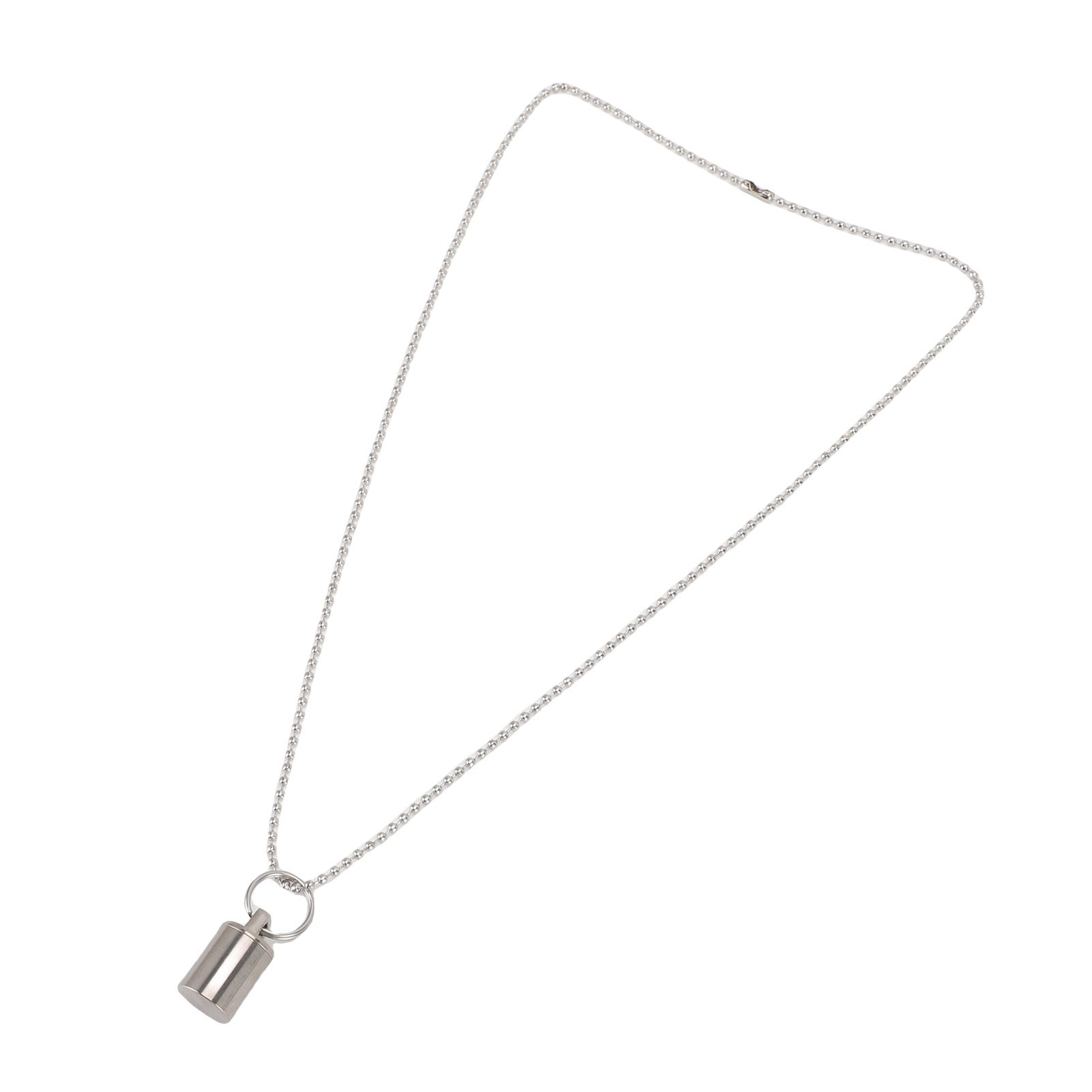 Mini Container Ti Alloy Metal Portable Powder Holder Small Case Keyring for view 11