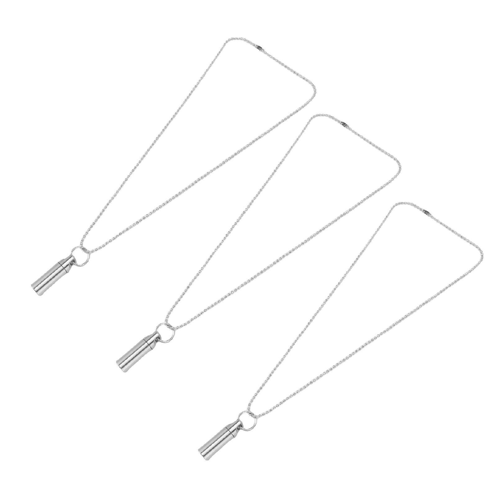 Small Capsule Holder Watertight Airtight Stainless Steel Portable Capsule Case view 4