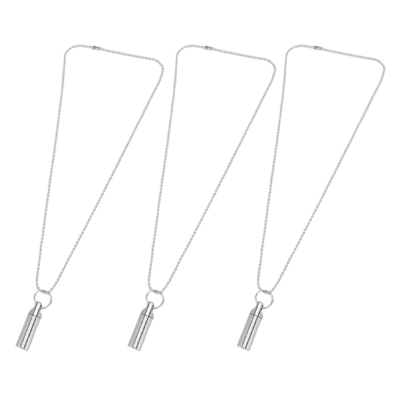 Small Capsule Holder Watertight Airtight Stainless Steel Portable Capsule Case view 8