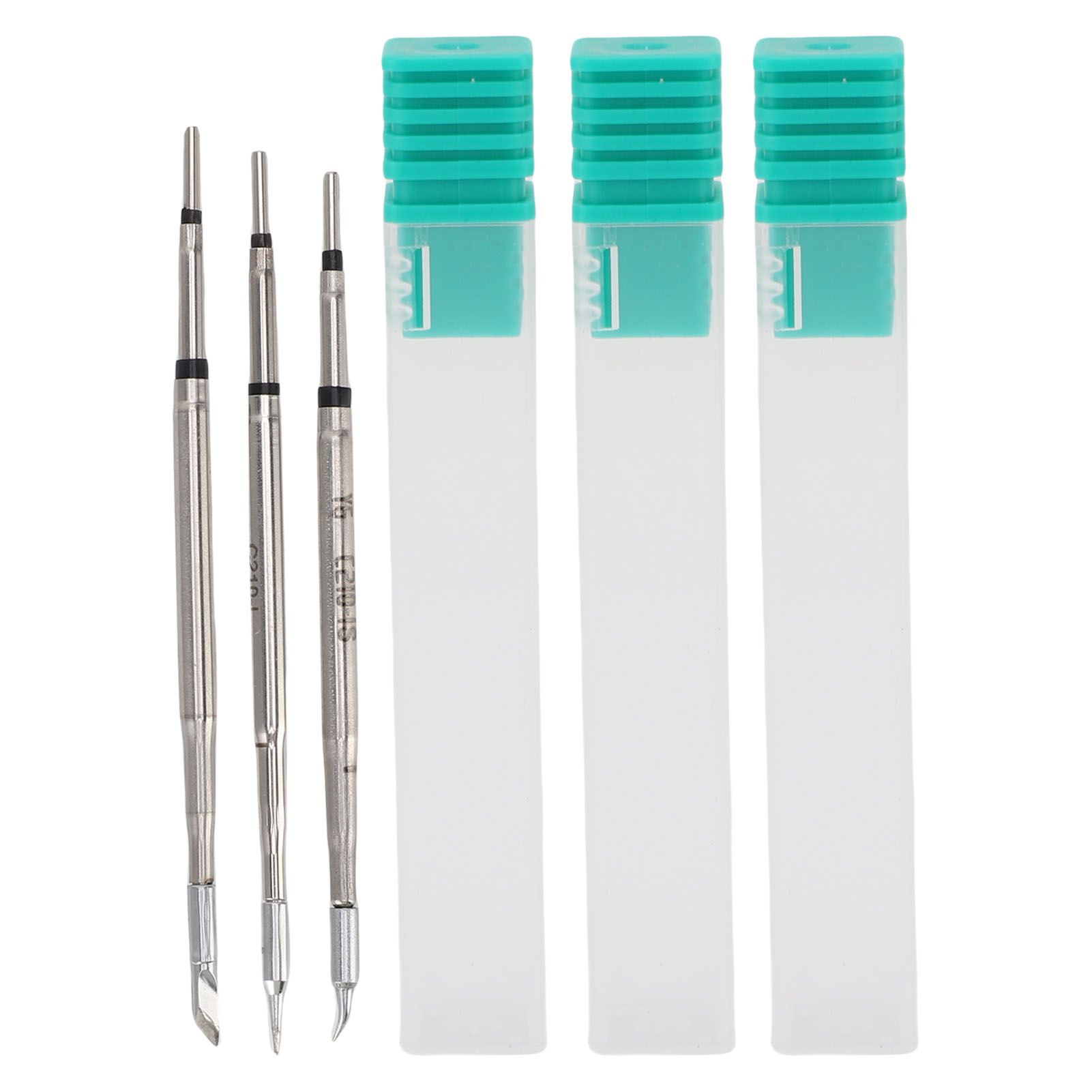 3PCS Soldering Iron Tip Fit for C210 Stainless Steel Soldering Station Welding view 3