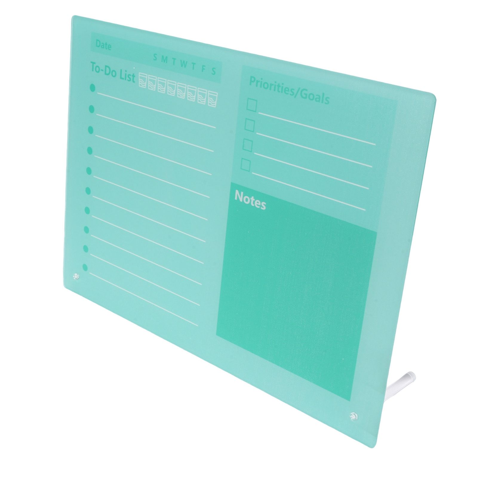 Dry Erase Planner Board Acrylic Desktop Calendar To Do List Schedule Board view 8