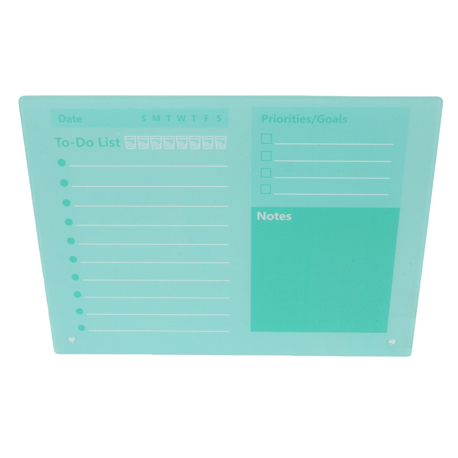 Dry Erase Planner Board Acrylic Desktop Calendar To Do List Schedule Board view 12