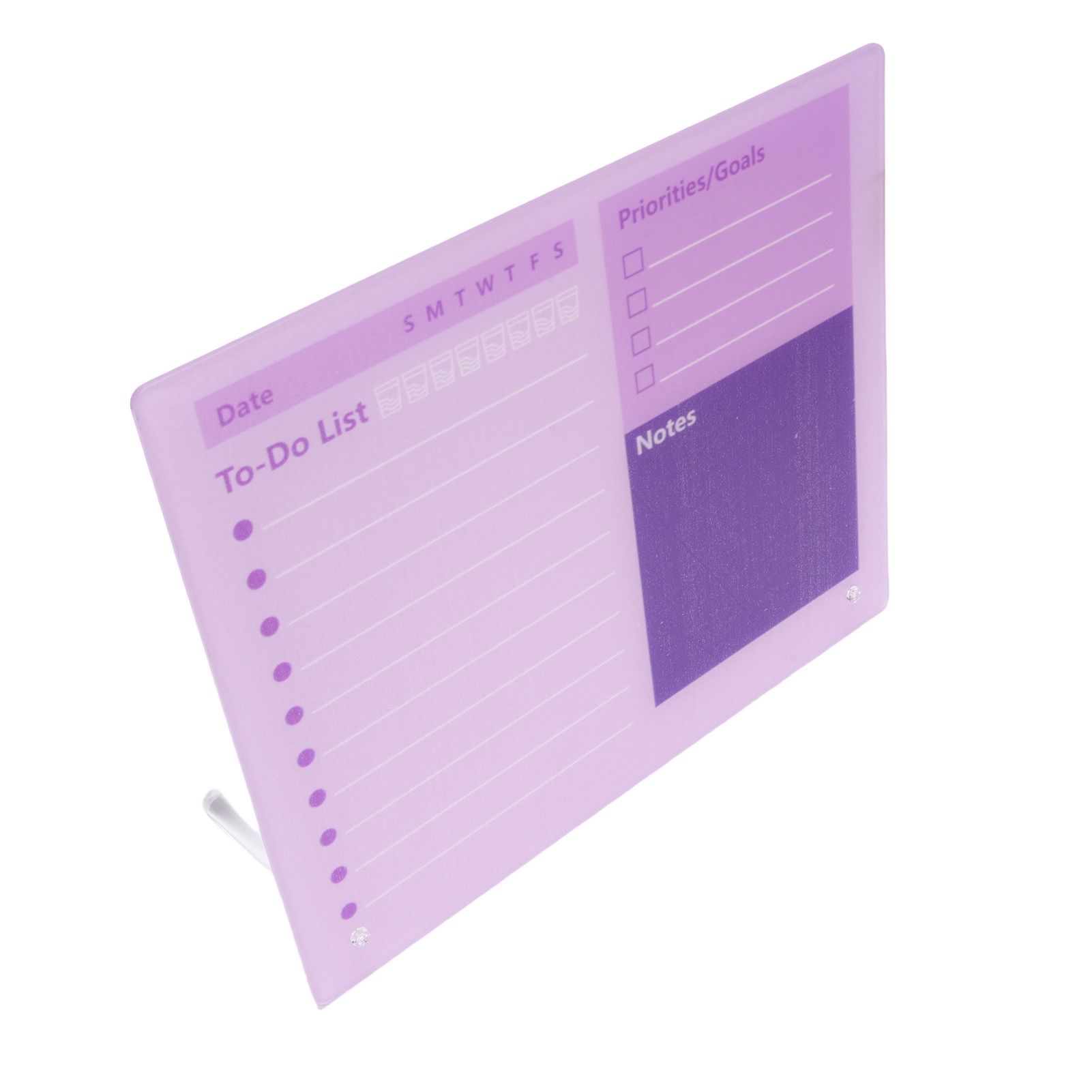 Dry Erase Planner Board Acrylic Desktop Calendar To Do List Schedule Board view 8