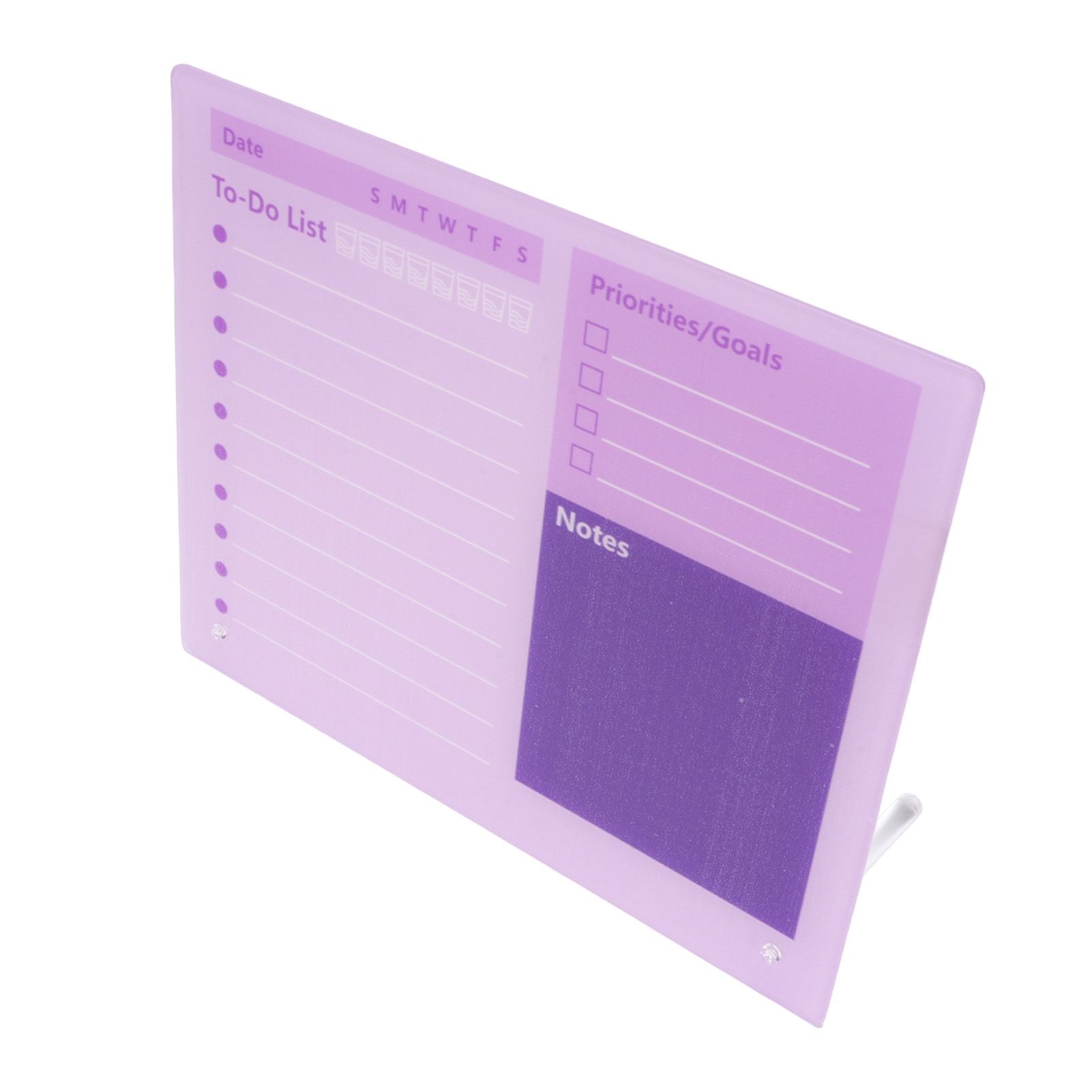 Dry Erase Planner Board Acrylic Desktop Calendar To Do List Schedule Board view 9