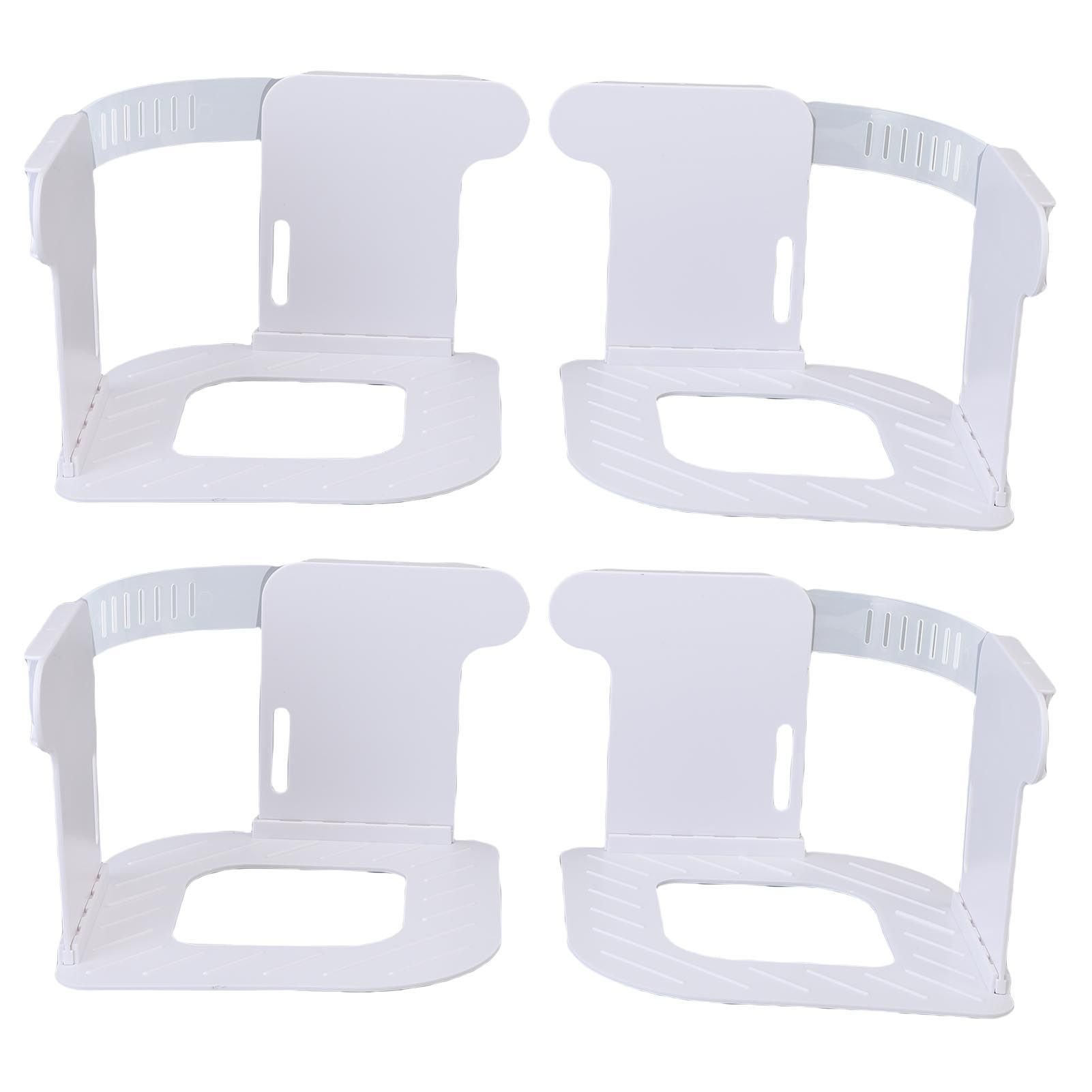4 Pack Bed Sheet Holder with Lock Straps ABS Heavy Duty Bed Sheet Corner — image 1