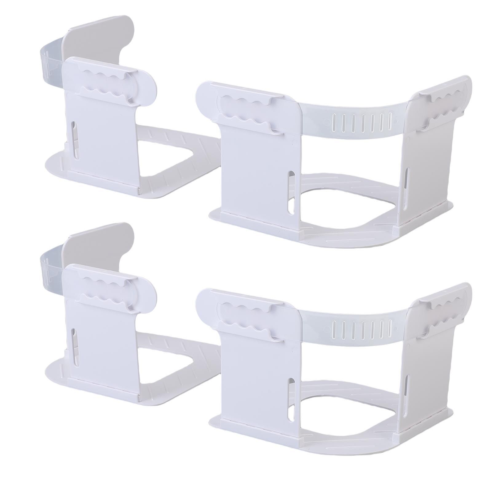 4 Pack Bed Sheet Holder with Lock Straps ABS Heavy Duty Bed Sheet Corner view 4