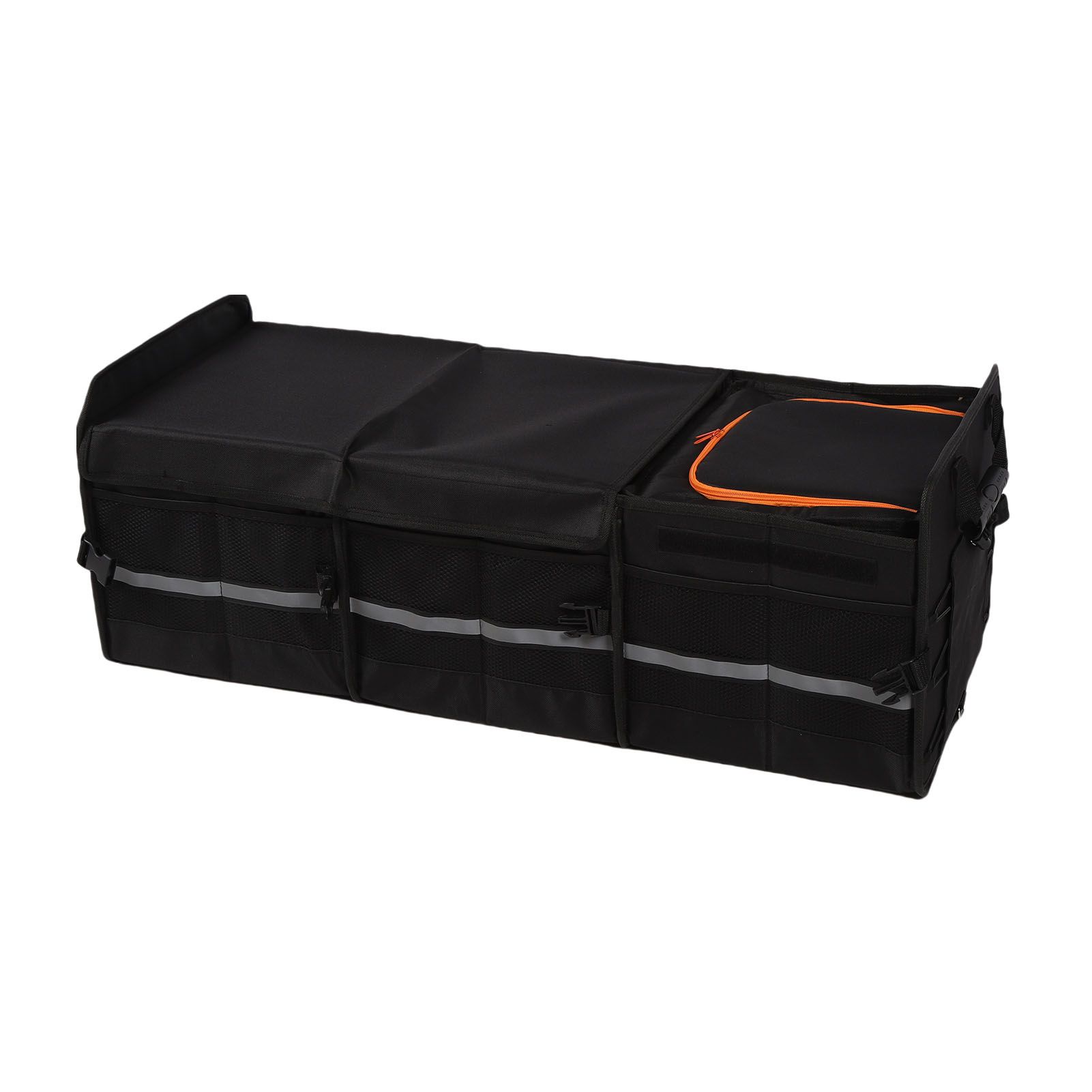 Large Trunk Organizer 105L Multi Compartment Car Organizer with Leakproof view 9