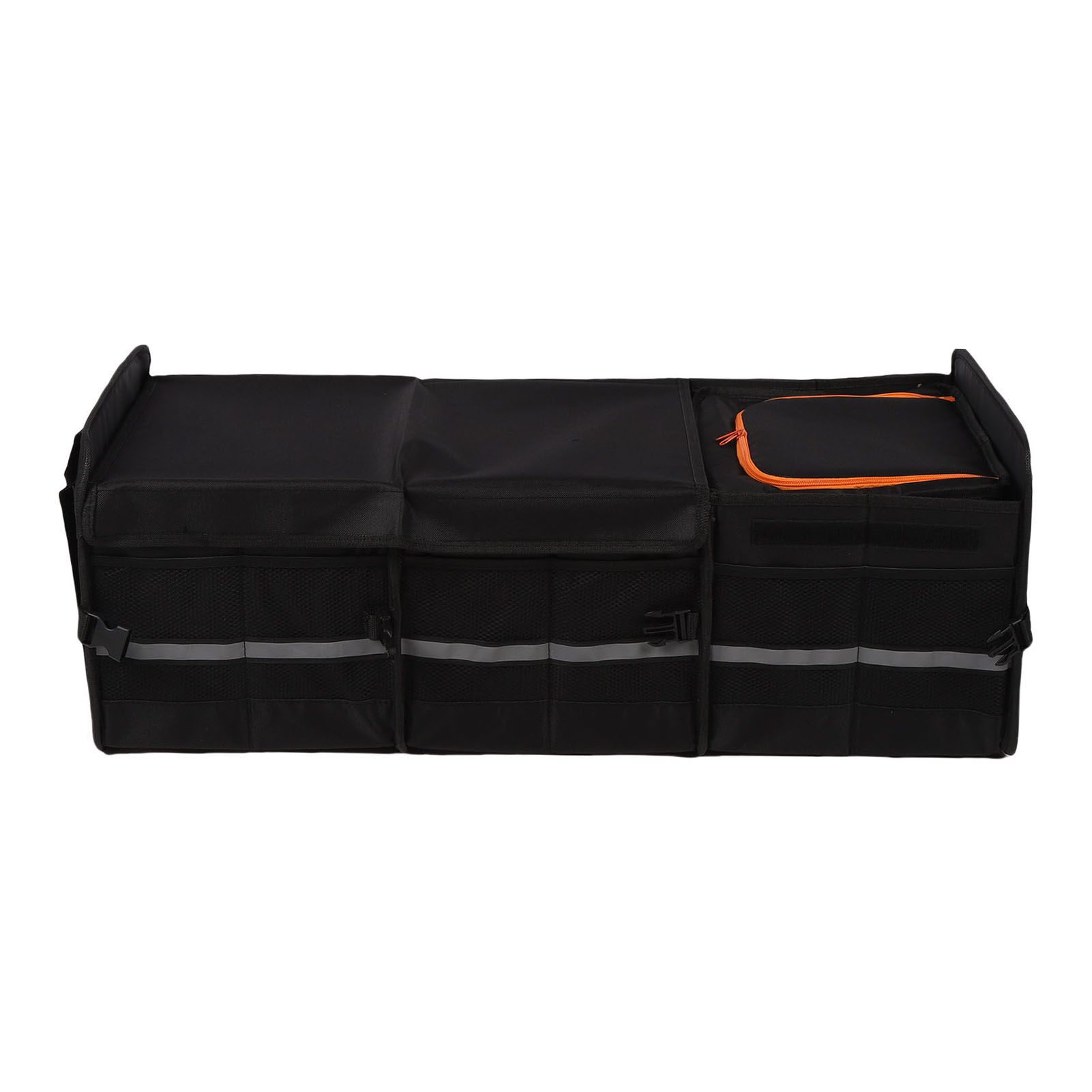 Large Trunk Organizer 105L Multi Compartment Car Organizer with Leakproof view 10