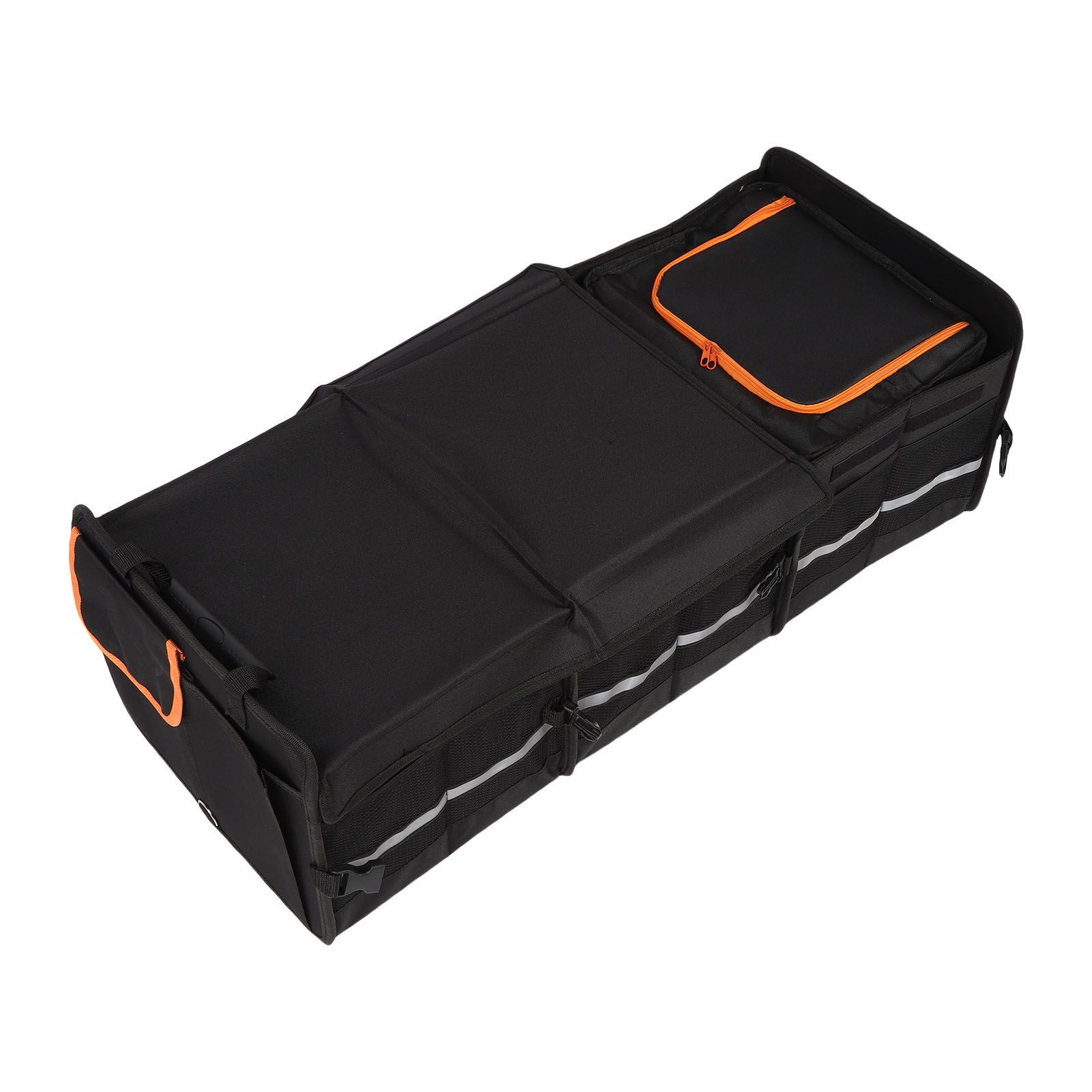 Large Trunk Organizer 105L Multi Compartment Car Organizer with Leakproof view 11