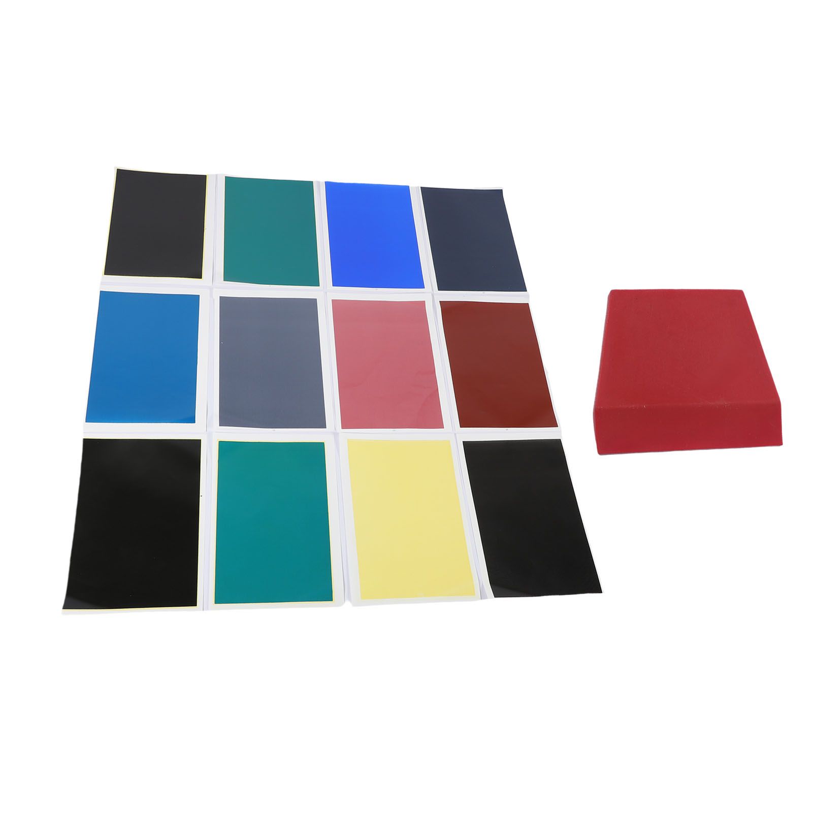 12PCS Engraving Marking Color Paper Engraving Machine Paper for CO2 Diode view 3