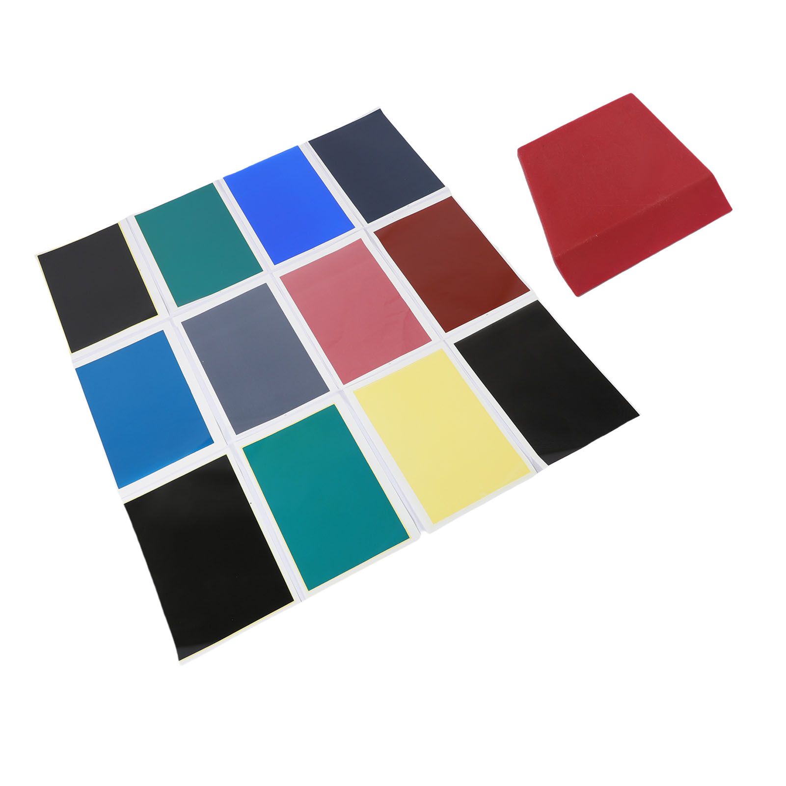 12PCS Engraving Marking Color Paper Engraving Machine Paper for CO2 Diode view 4