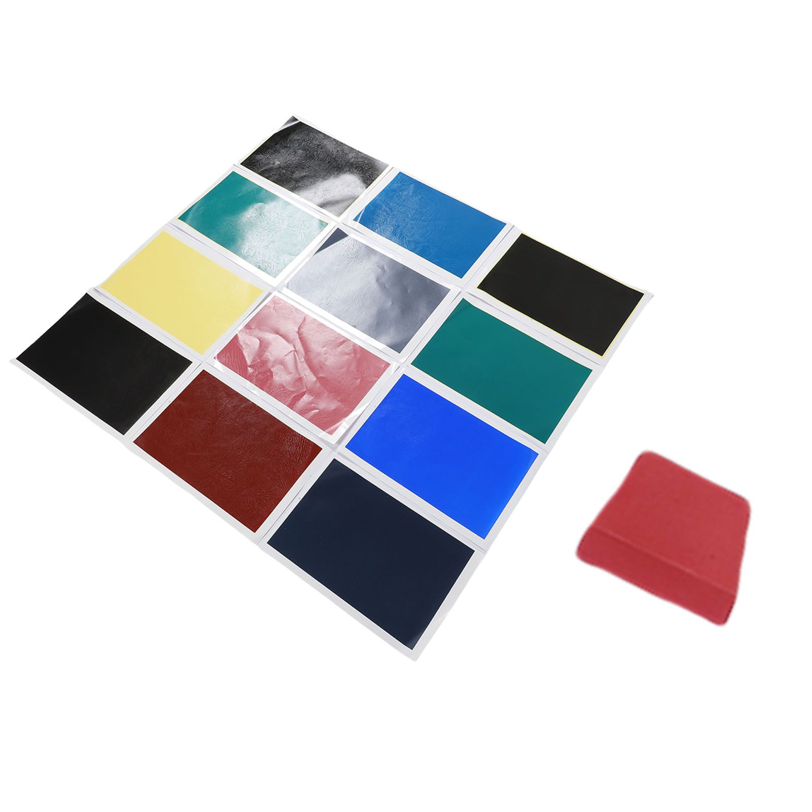 12PCS Engraving Marking Color Paper Engraving Machine Paper for CO2 Diode view 12