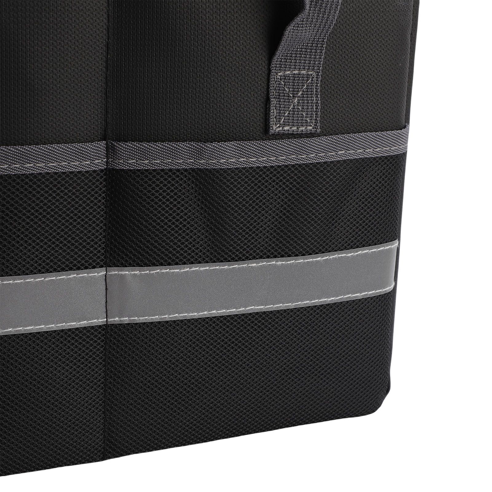 Fireproof Document Box Water Proof Antistatic Reflective Stripe Portable File view 2
