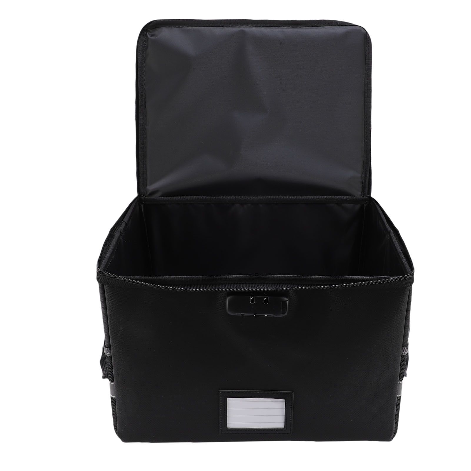 Fireproof Document Box Water Proof Antistatic Reflective Stripe Portable File view 8
