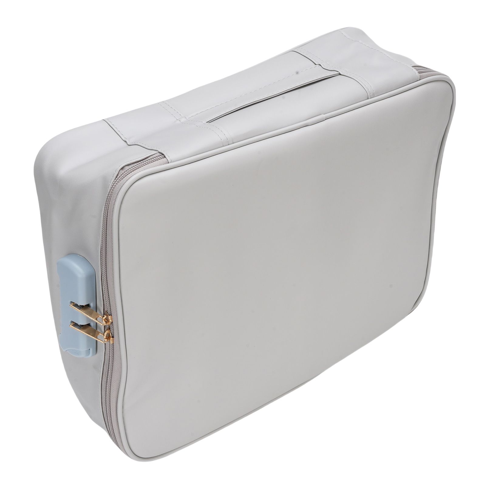 Document Storage Box with Lock Portable Travel Important Documents view 12