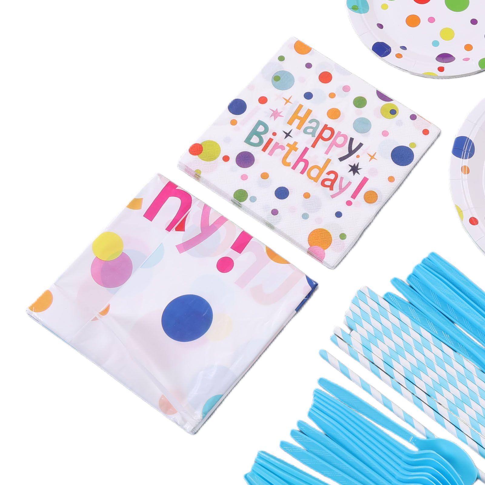 Paper Plate Cup Tableware Set for Party view 2