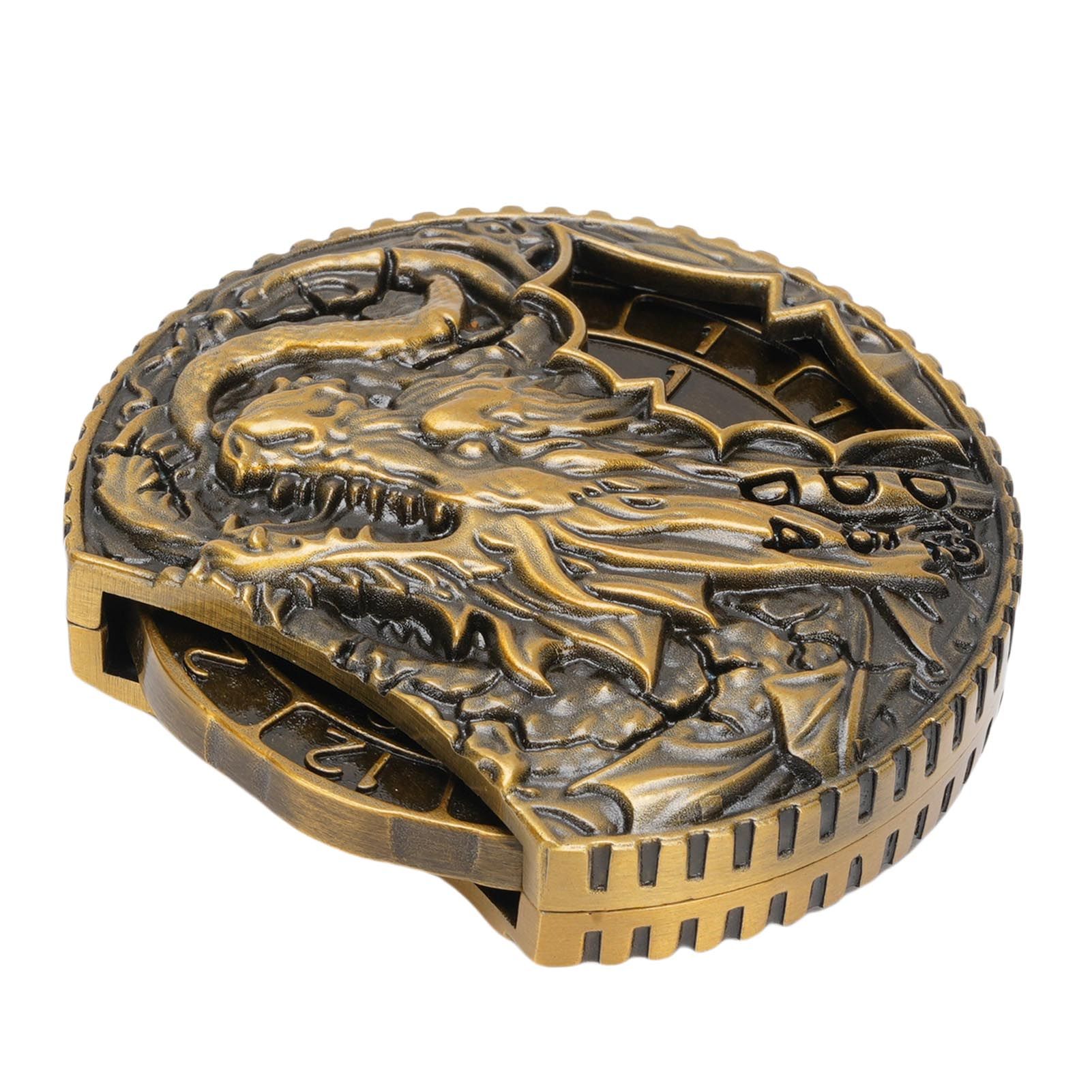 7 in 1 Metal Spinner Dice Rotatable Zinc Alloy Tabletop Role Playing Game view 6