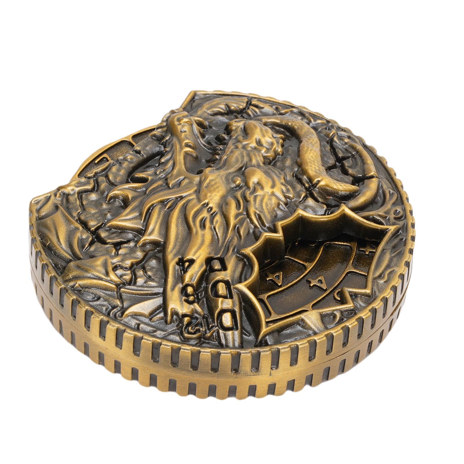 7 in 1 Metal Spinner Dice Rotatable Zinc Alloy Tabletop Role Playing Game view 9