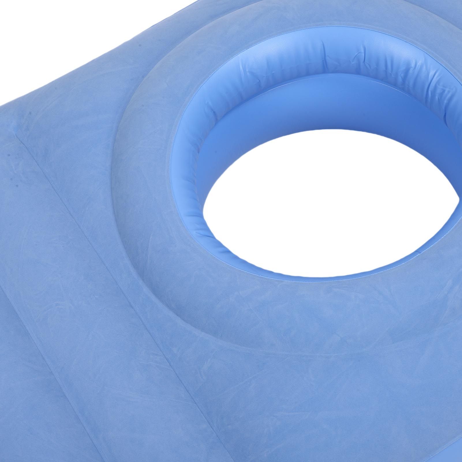 Full Body Pillow with Belly Hole Comfortable Lightweight PVC Inflatable Pool view 2