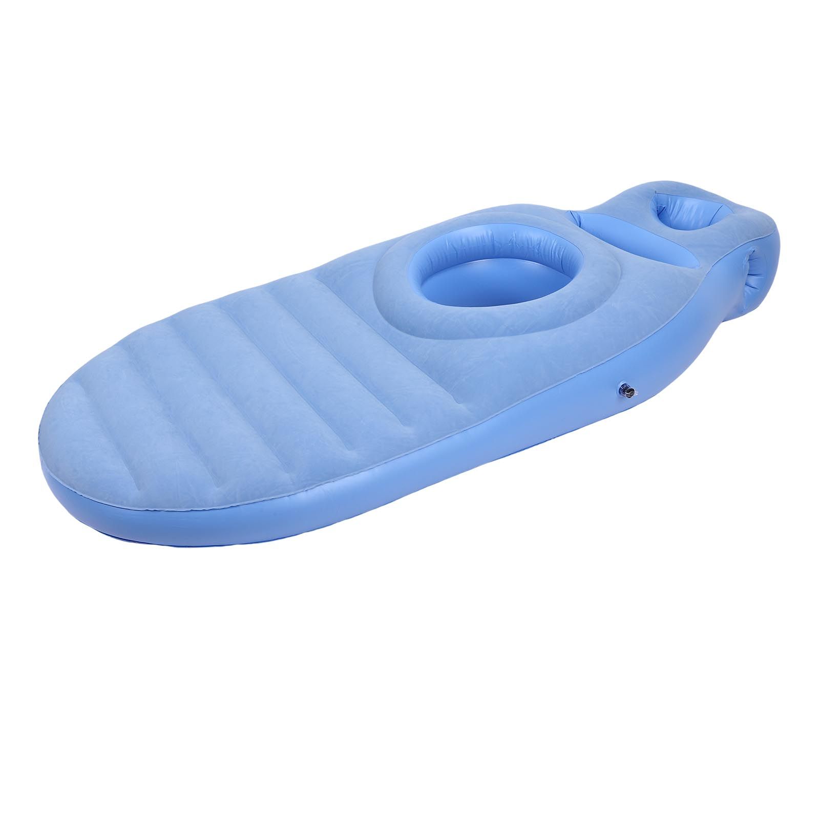 Full Body Pillow with Belly Hole Comfortable Lightweight PVC Inflatable Pool view 6