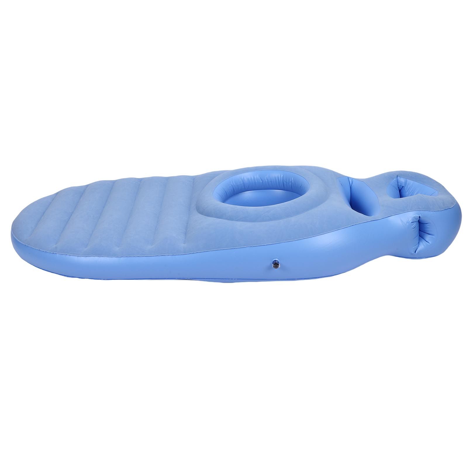 Full Body Pillow with Belly Hole Comfortable Lightweight PVC Inflatable Pool view 9