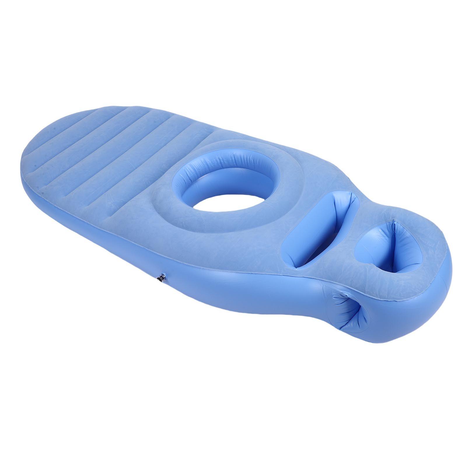 Full Body Pillow with Belly Hole Comfortable Lightweight PVC Inflatable Pool view 10