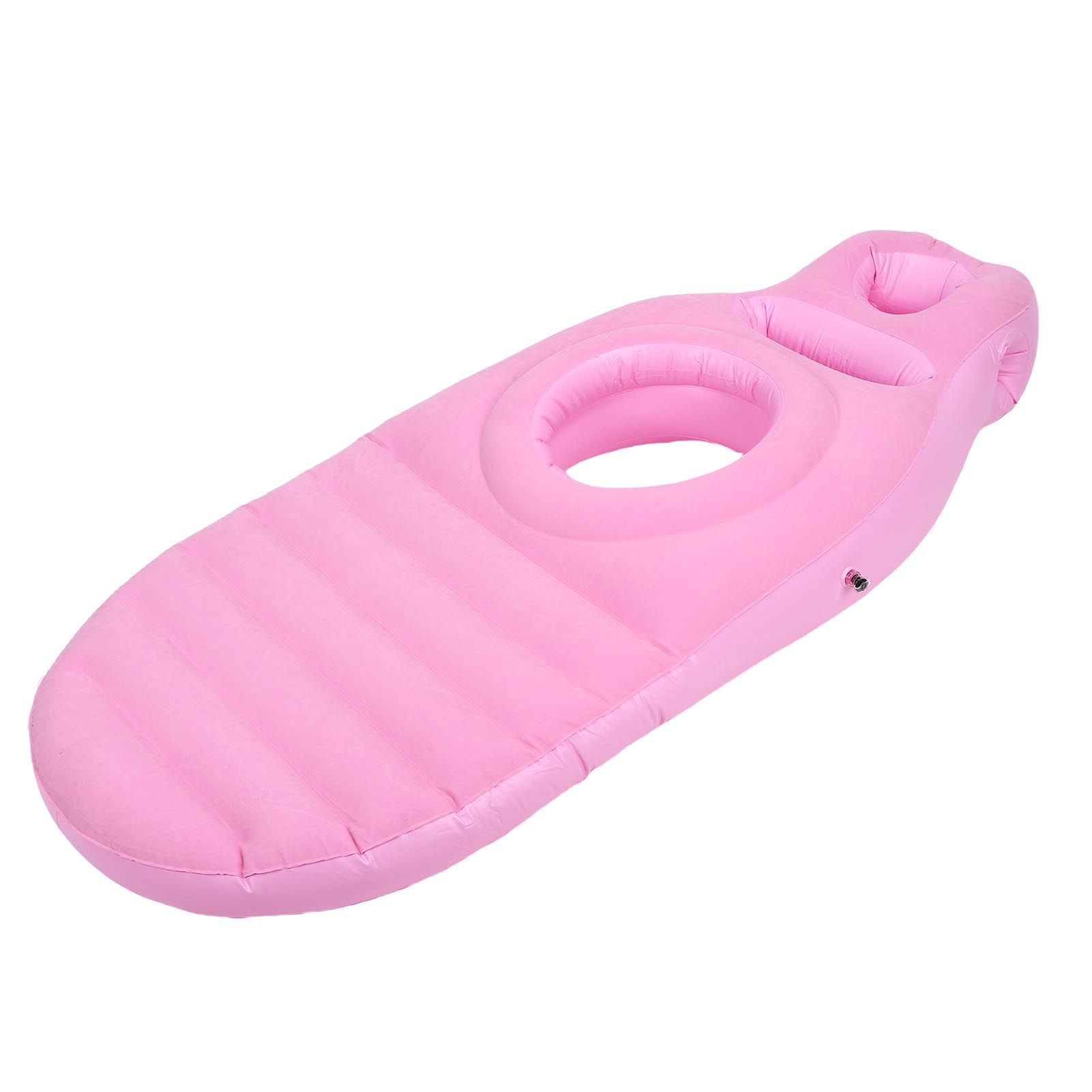 Full Body Pillow with Belly Hole Comfortable Lightweight PVC Inflatable Pool view 3