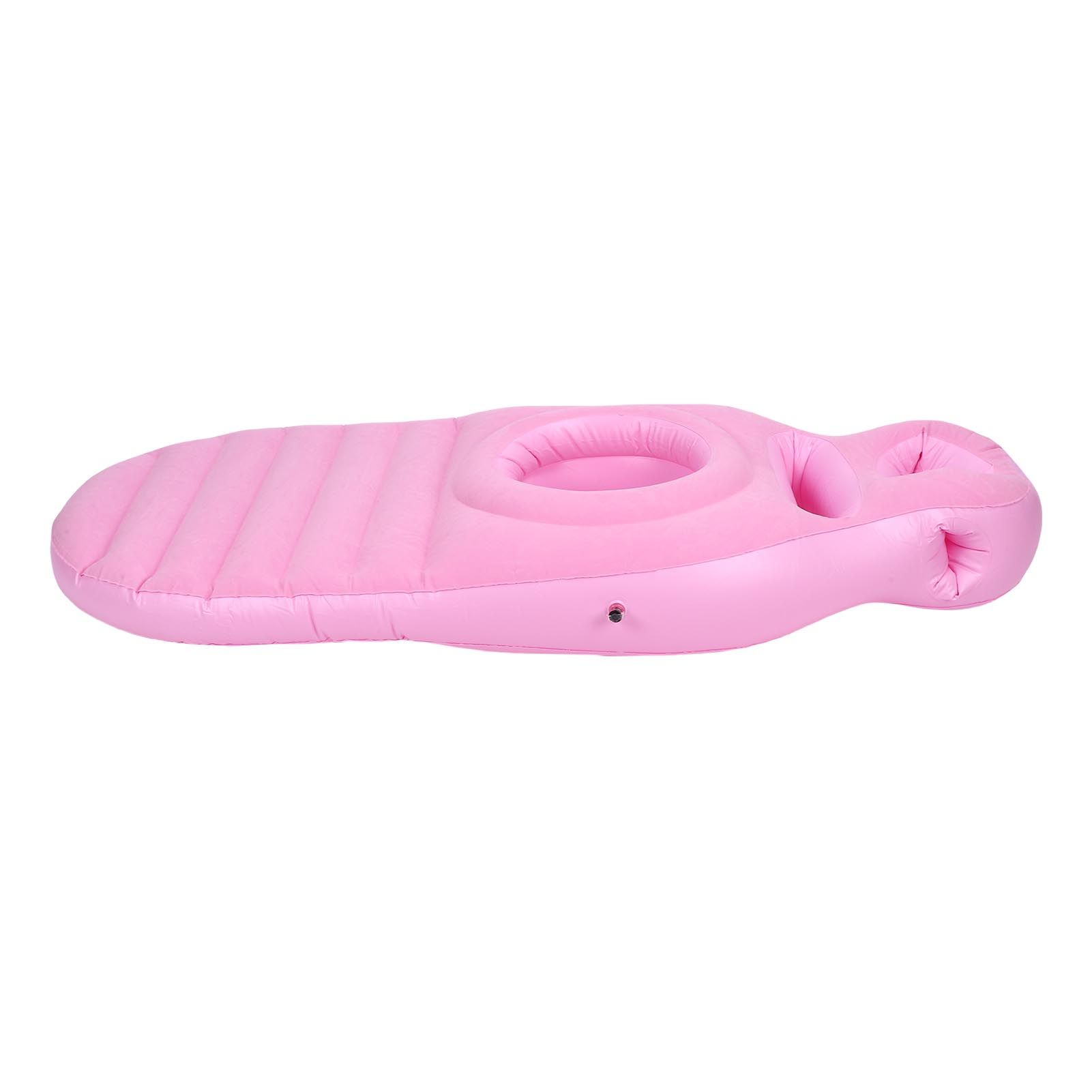 Full Body Pillow with Belly Hole Comfortable Lightweight PVC Inflatable Pool view 4